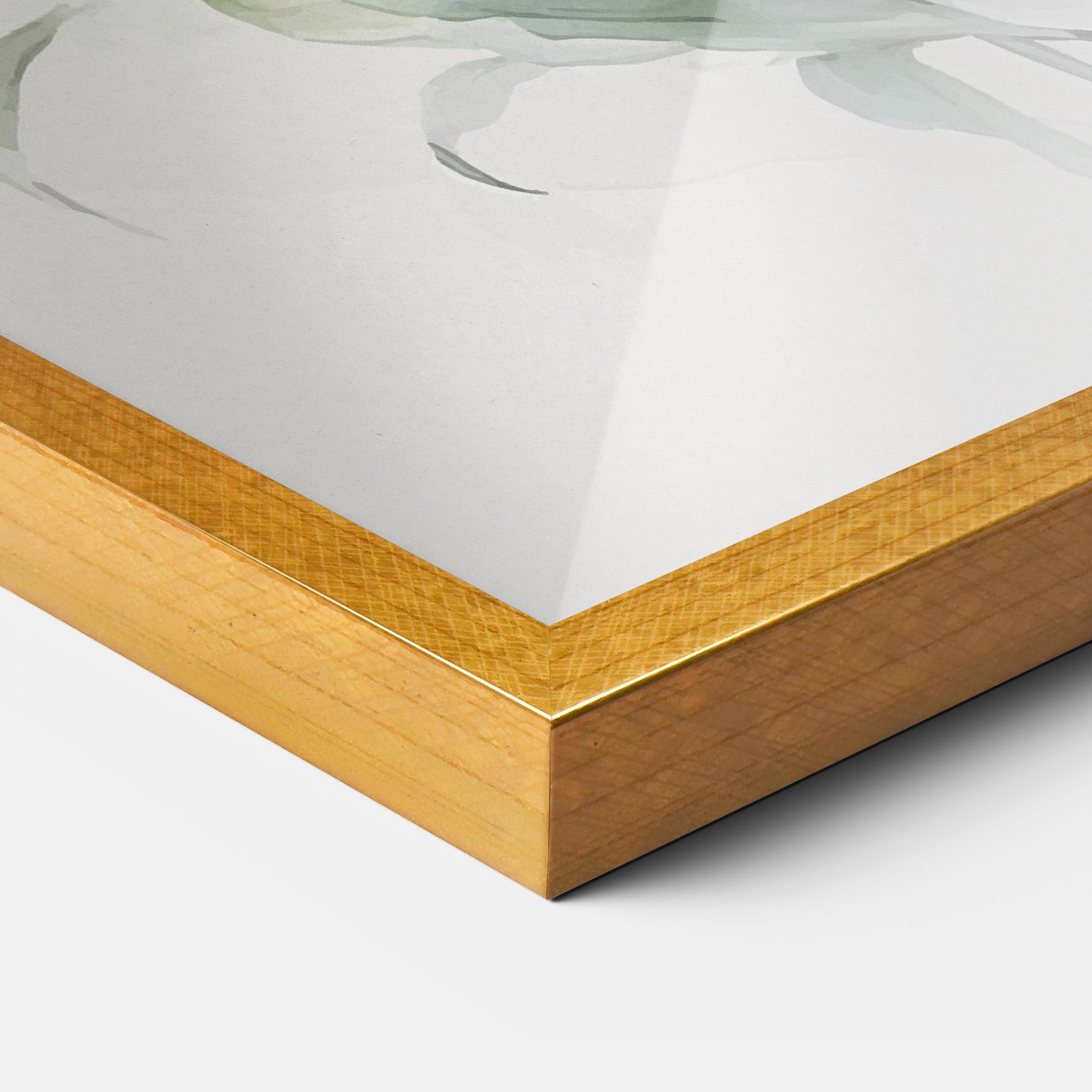 Gerahmte Poster Dreamy White Daisy mockup 3