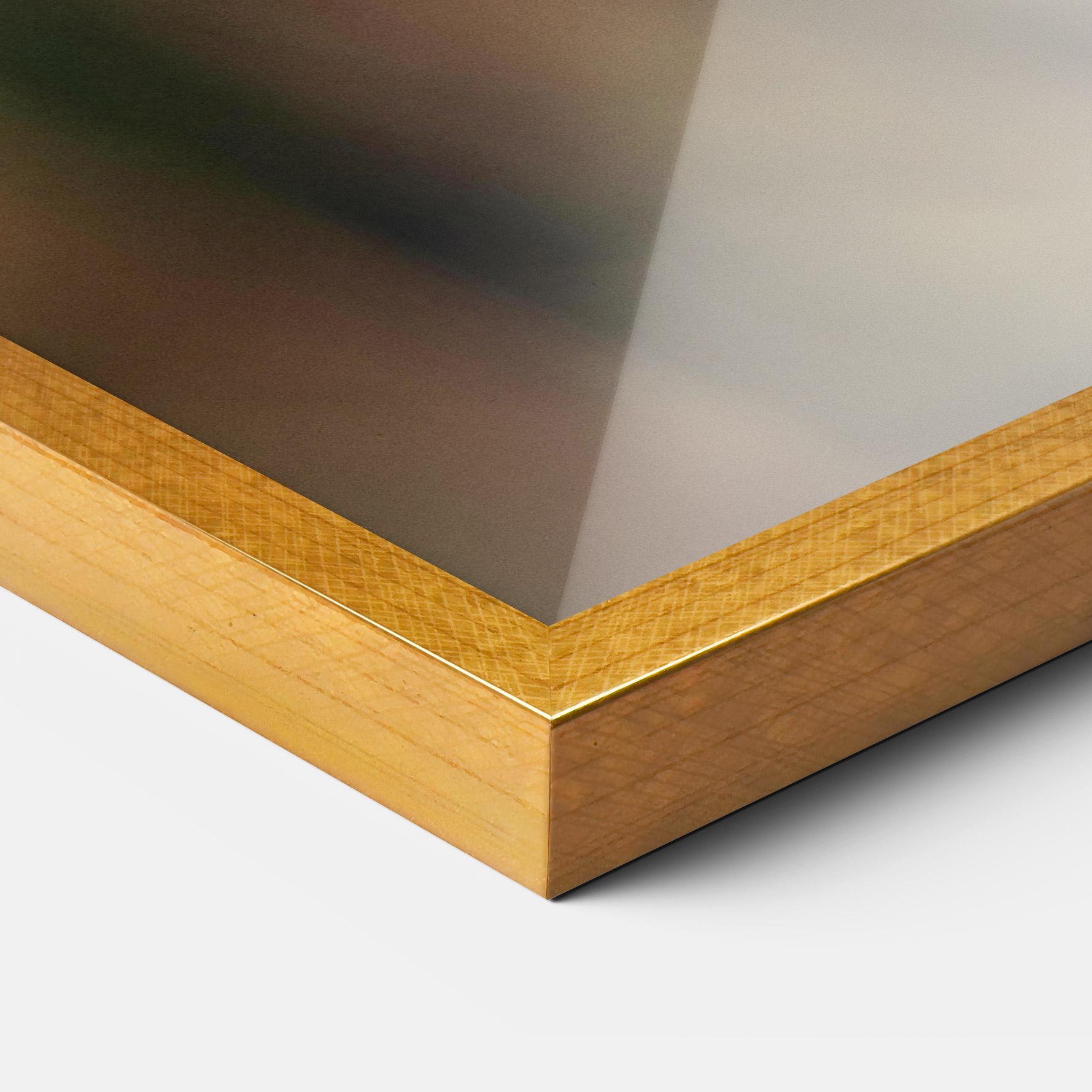 Gerahmte Poster Yellow Pastel Daisy mockup 3