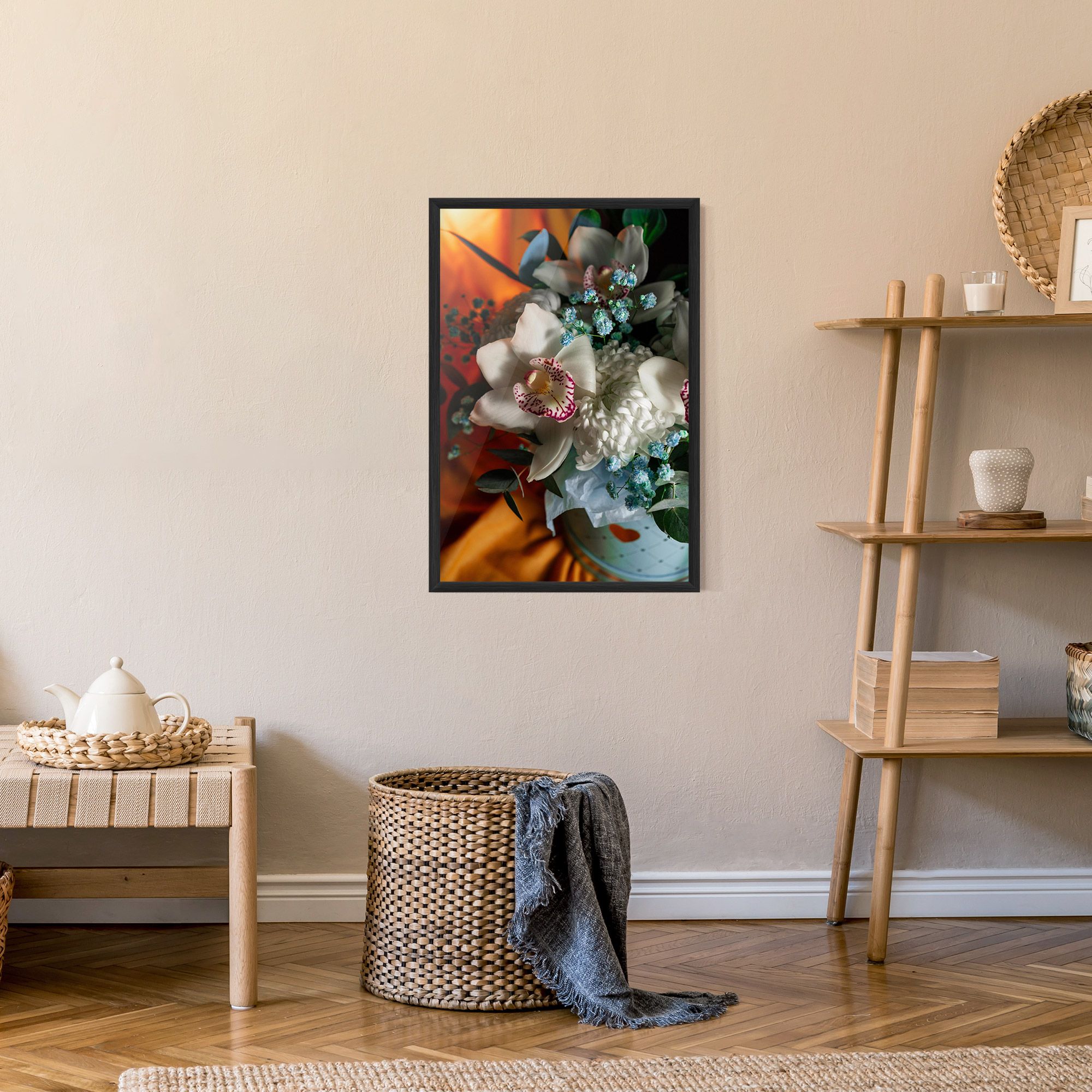 Orchid In Vase mockup 9