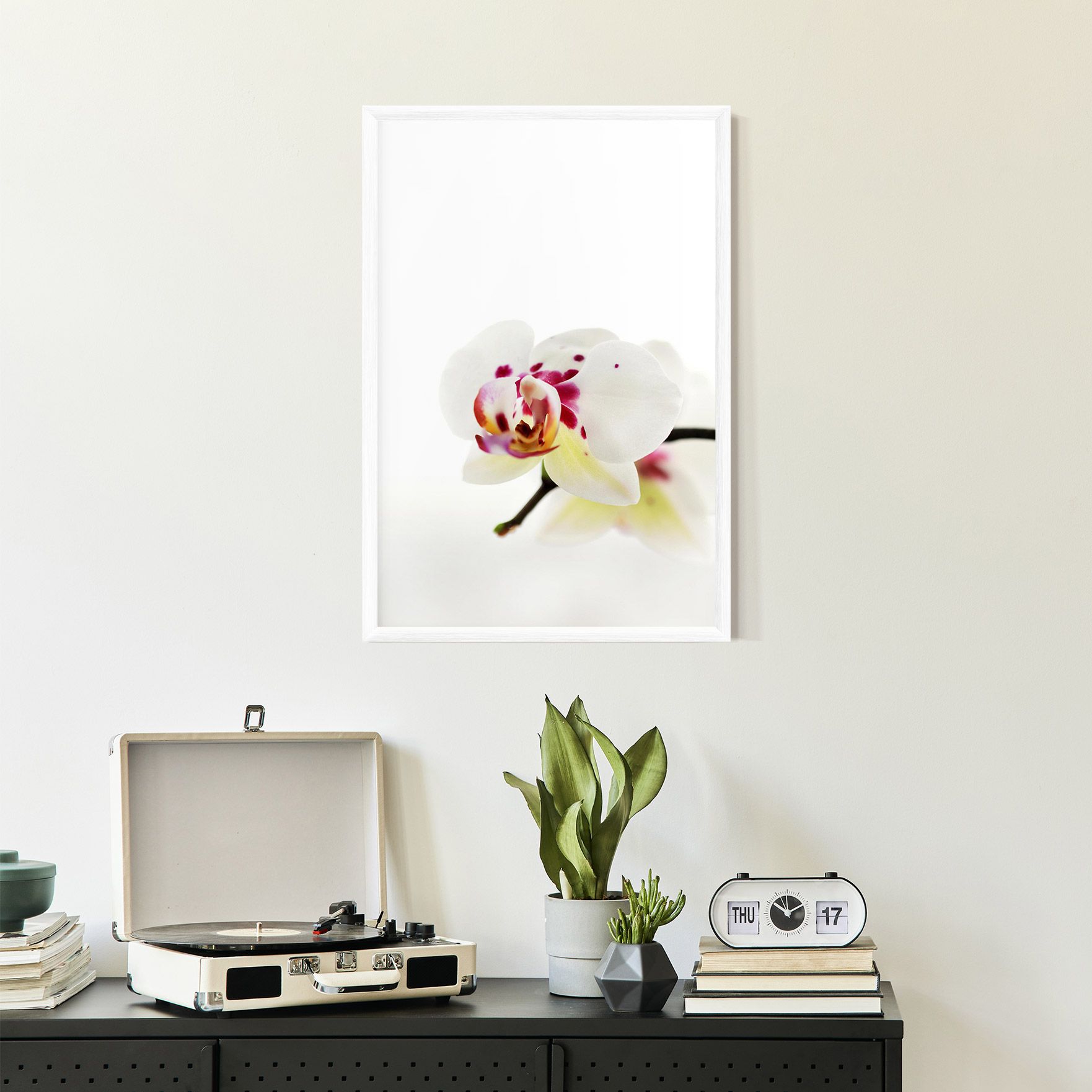 Clean White Orchid mockup 2