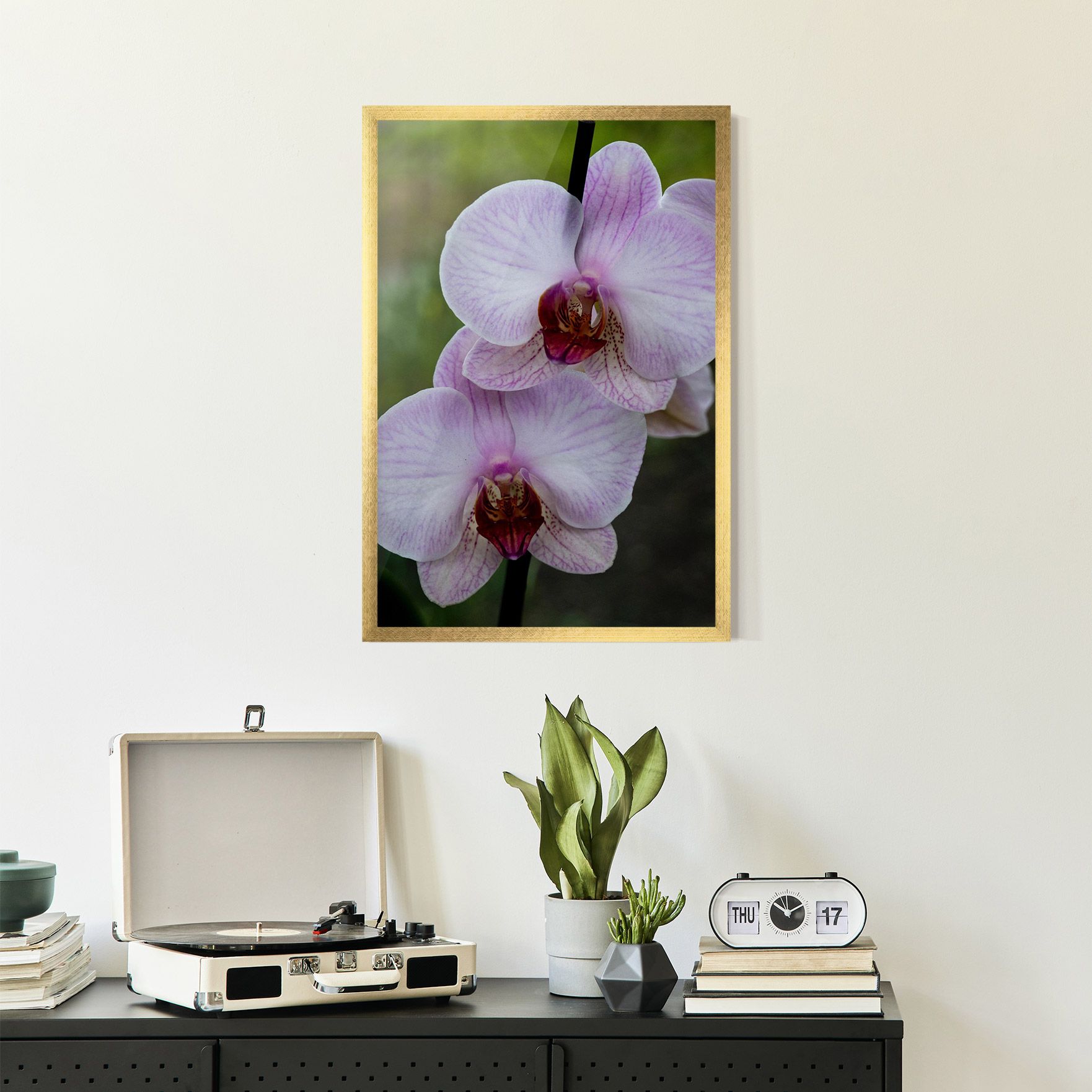 Garden Light Purple Orchid mockup 2