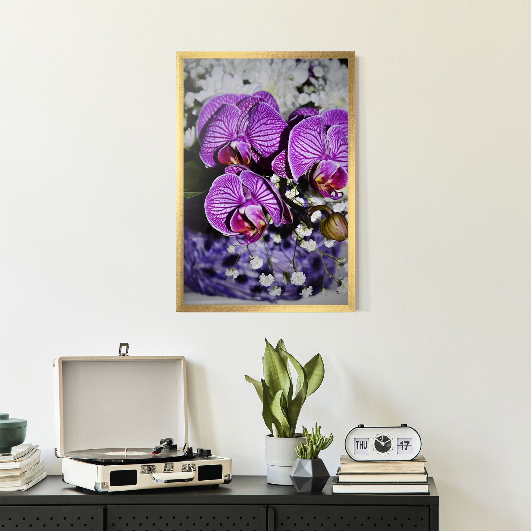 Purple Orchids mockup 2
