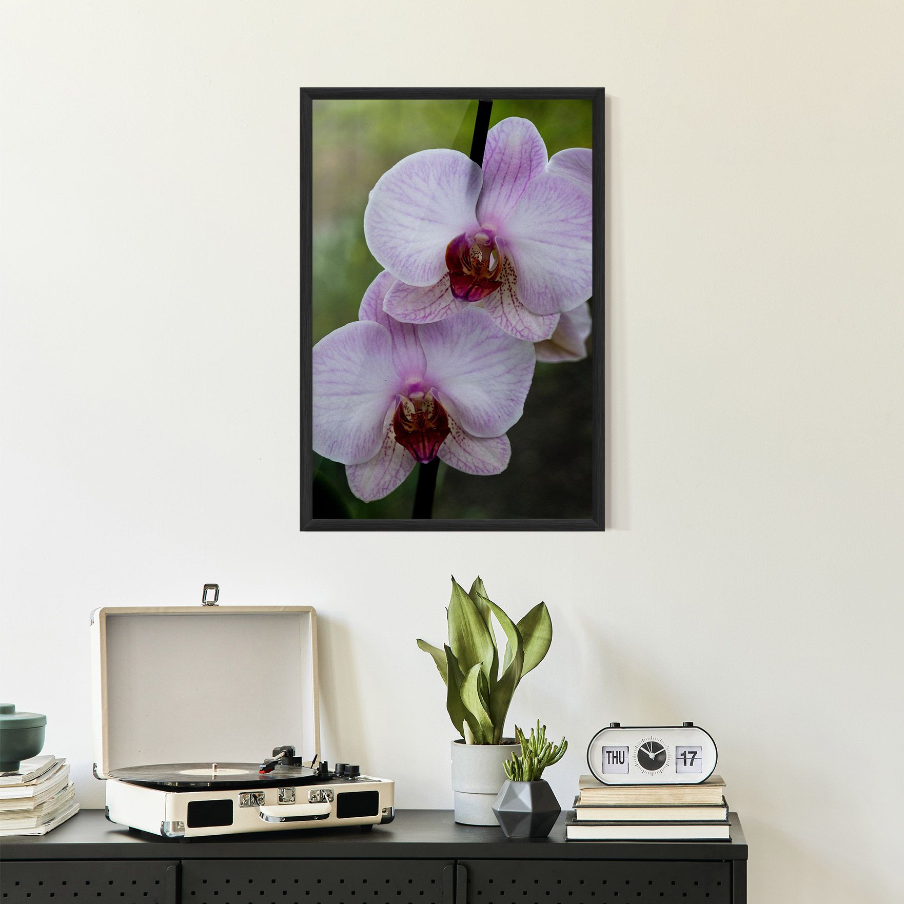 Garden Light Purple Orchid mockup 2