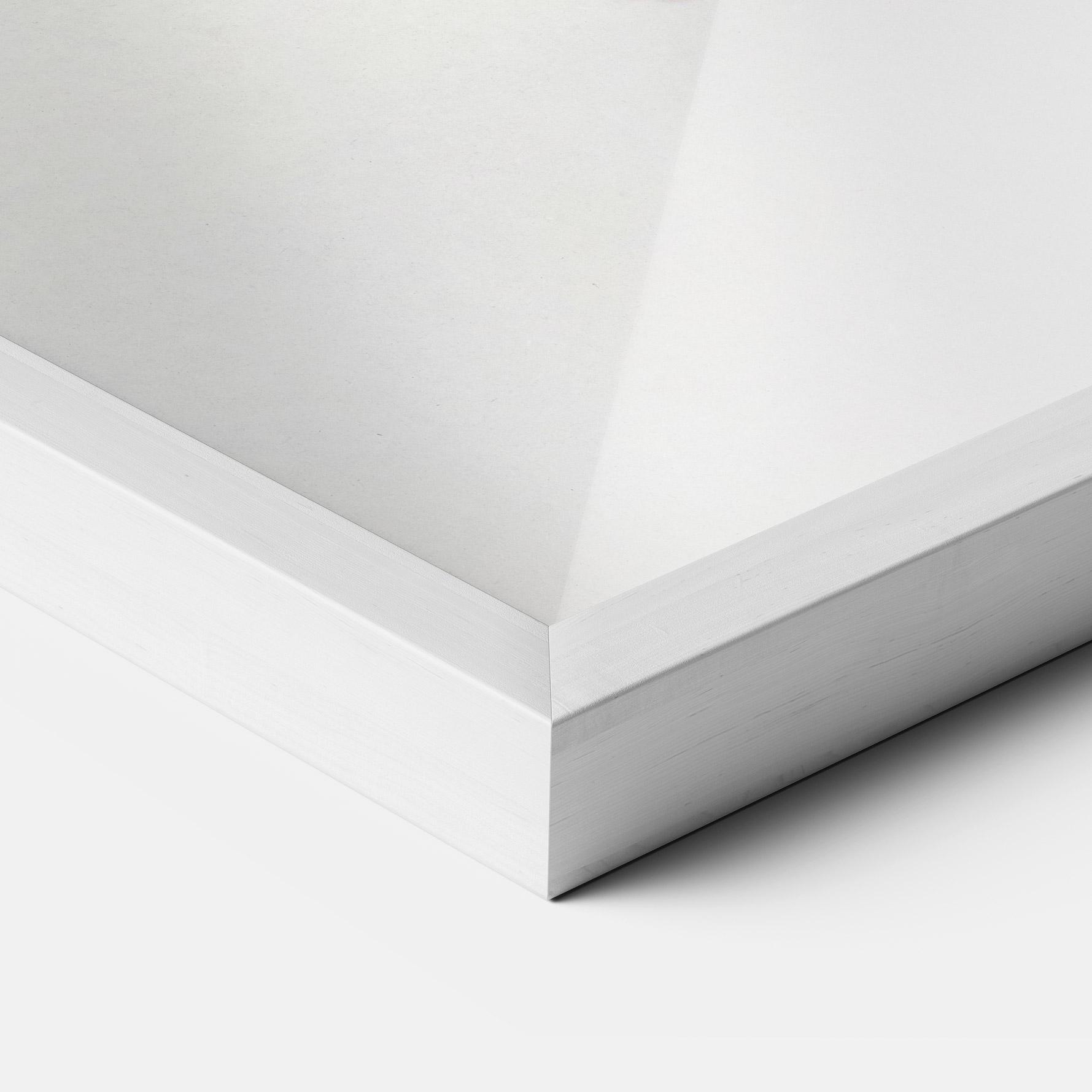 Gerahmte Poster Clean White Orchid mockup 3