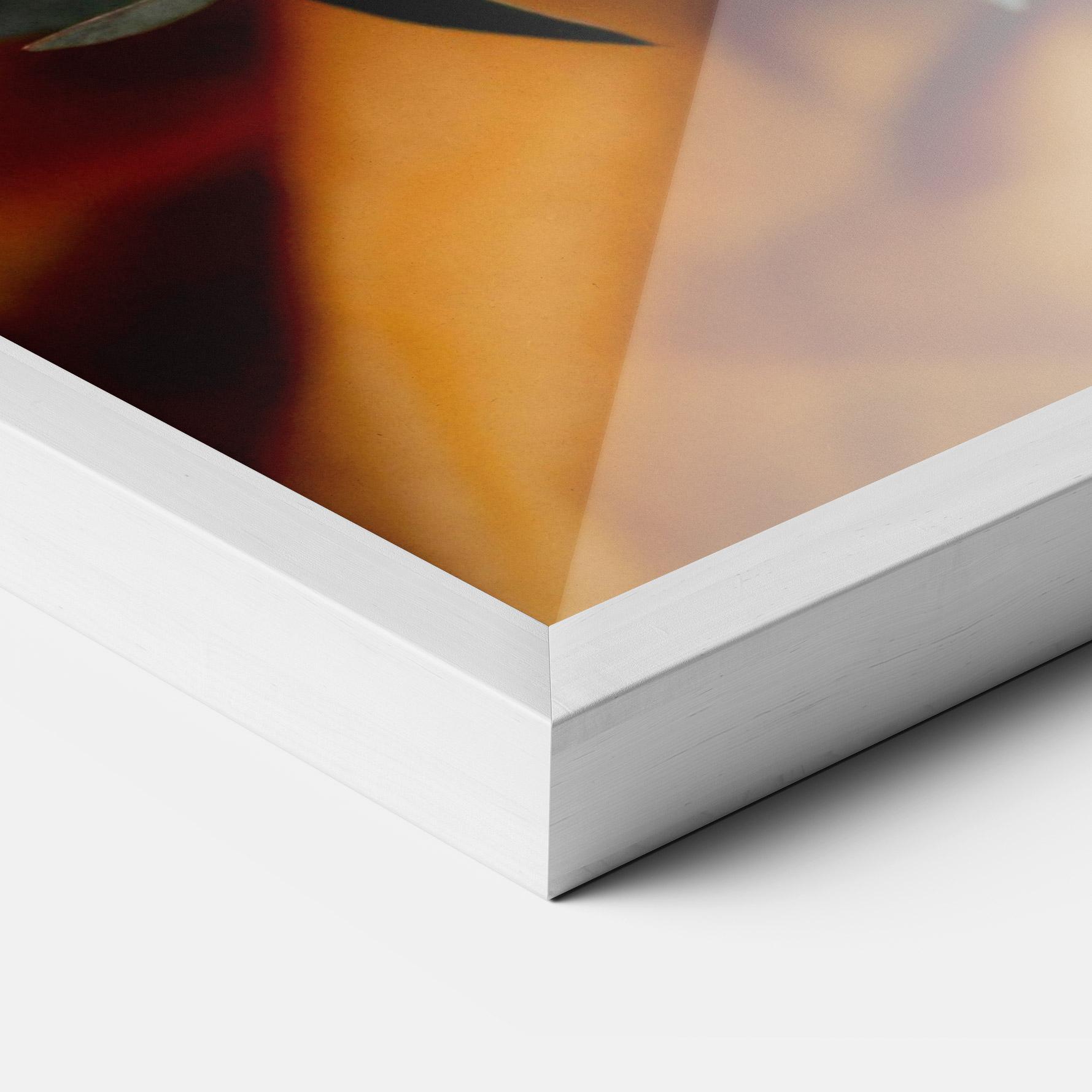 Gerahmte Poster Orchid In Vase mockup 3