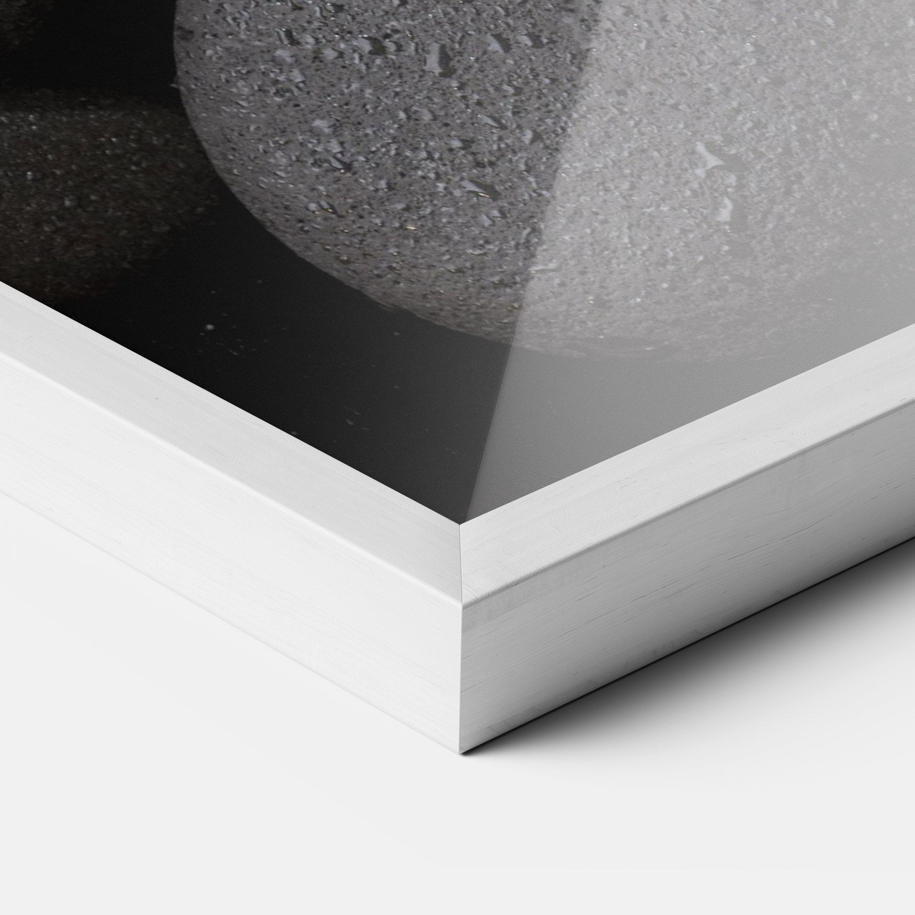 Purple Orchid On Rocks mockup 3