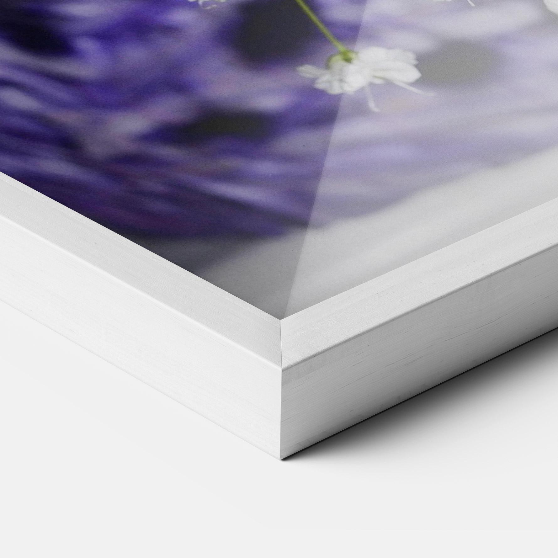 Gerahmte Poster Purple Orchids mockup 3