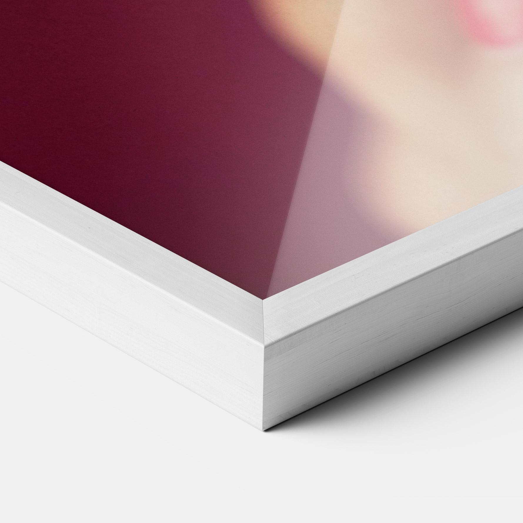 Gerahmte Poster Wet Orchid mockup 3