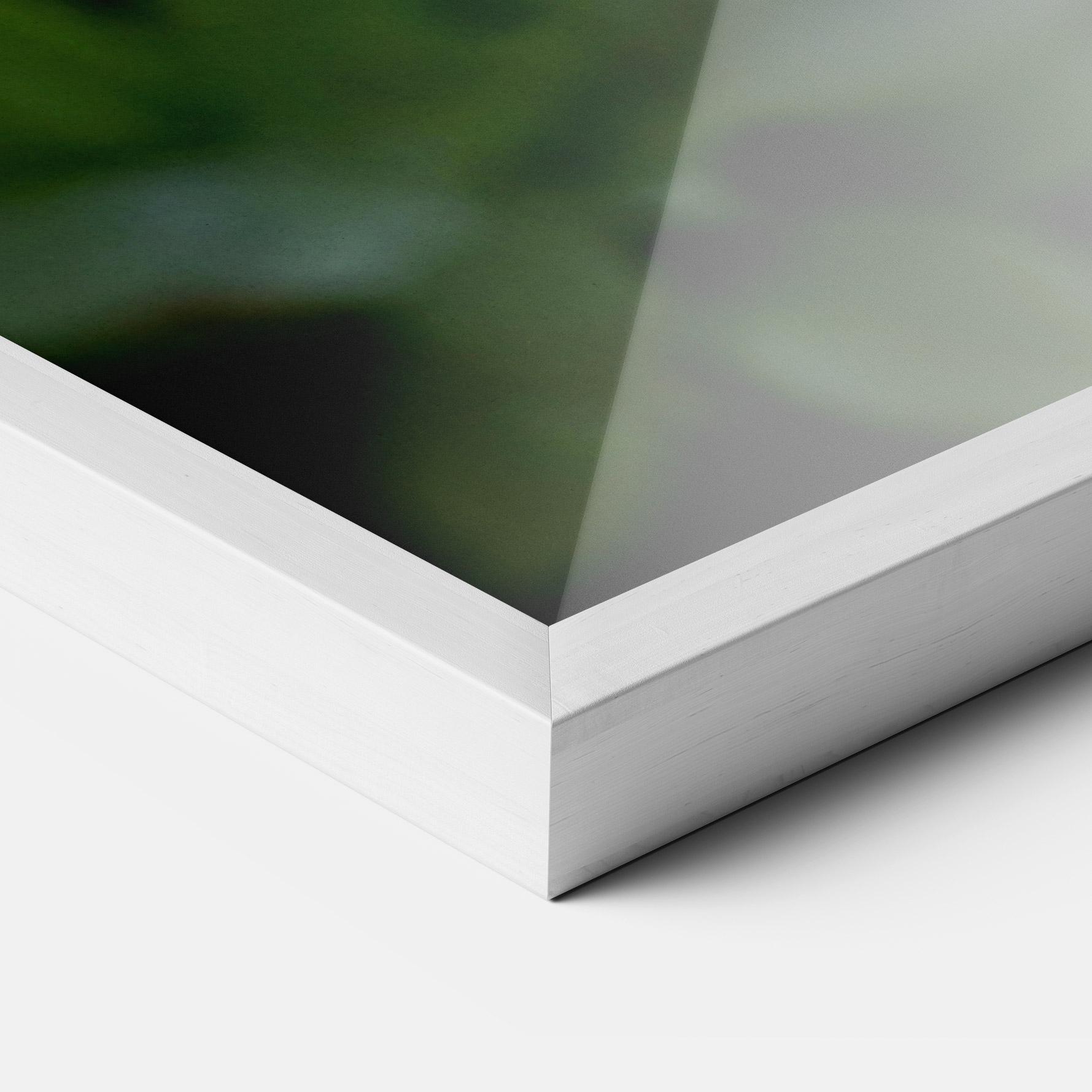 Gerahmte Poster White Orchids mockup 3