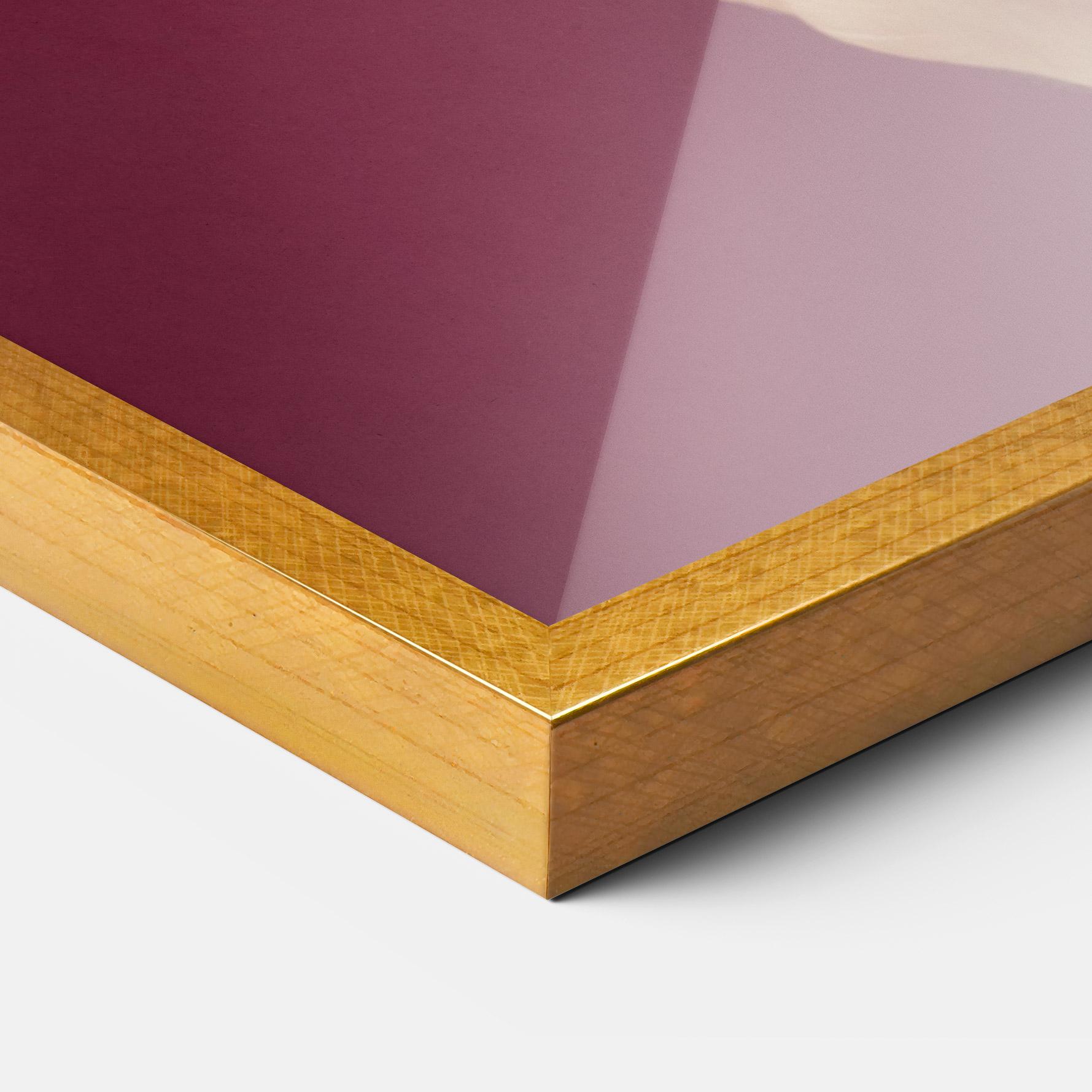 Gerahmte Poster Orchid Holding mockup 3