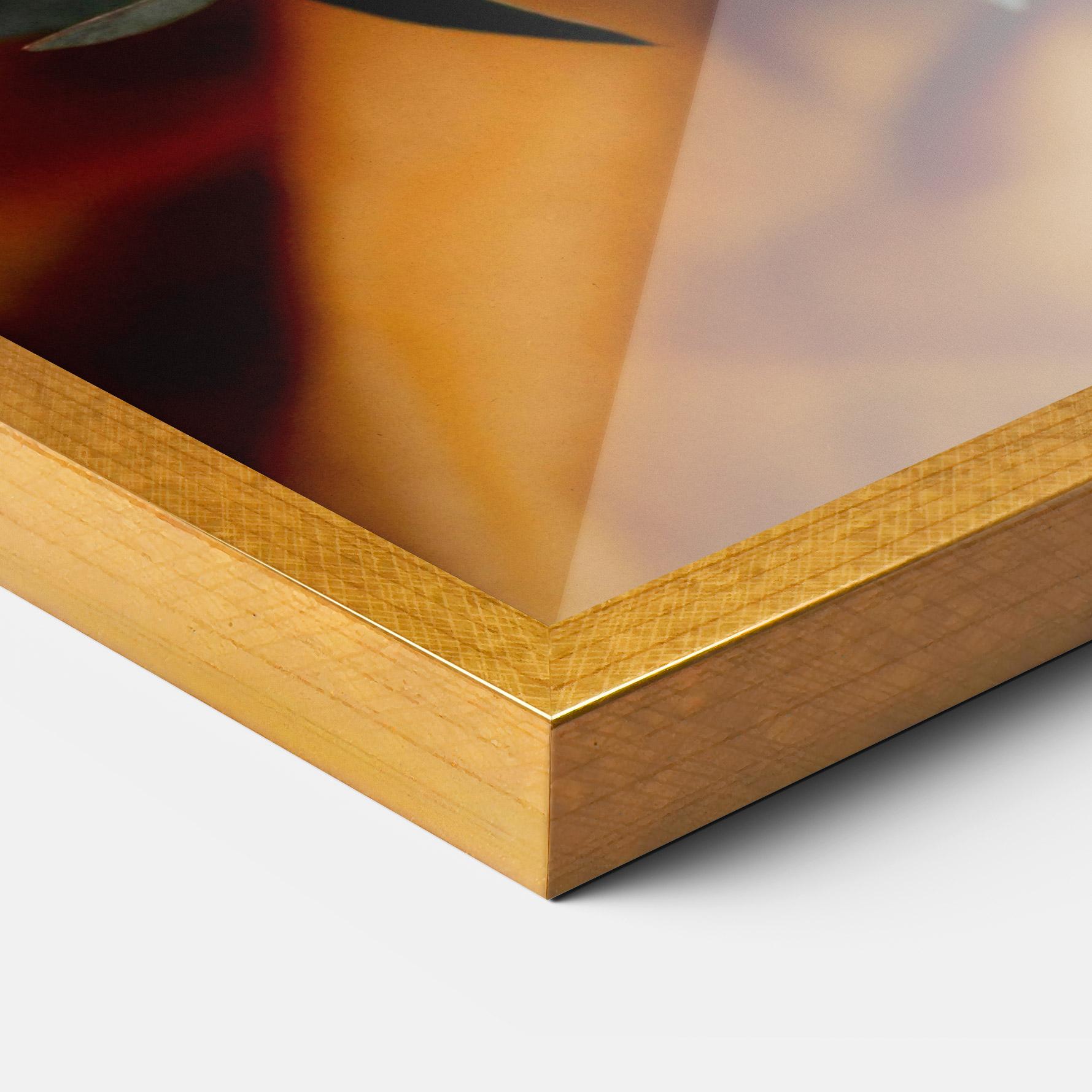 Gerahmte Poster Orchid In Vase mockup 3