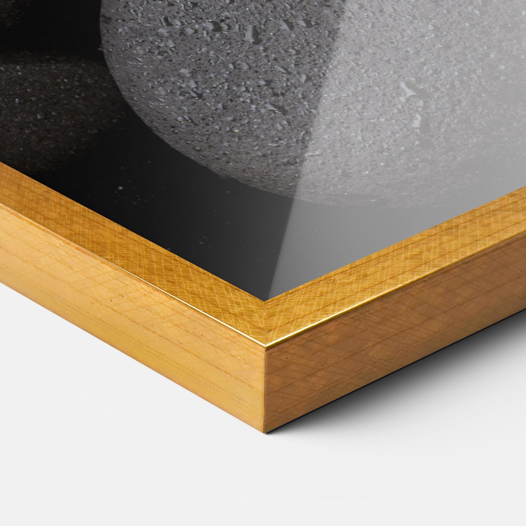 Purple Orchid On Rocks mockup 3