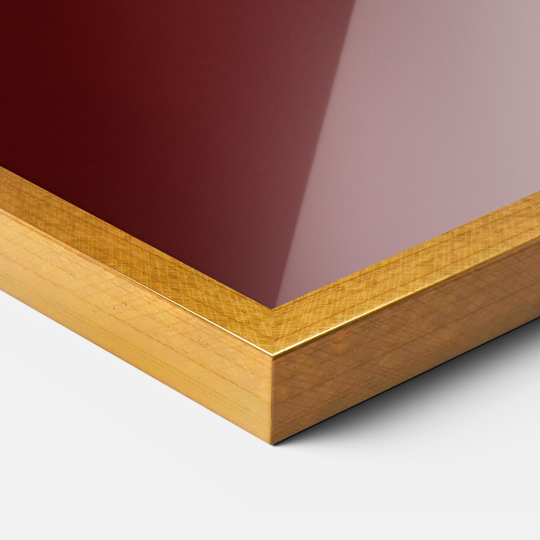 Gerahmte Poster Strong Orange Orchid mockup 3