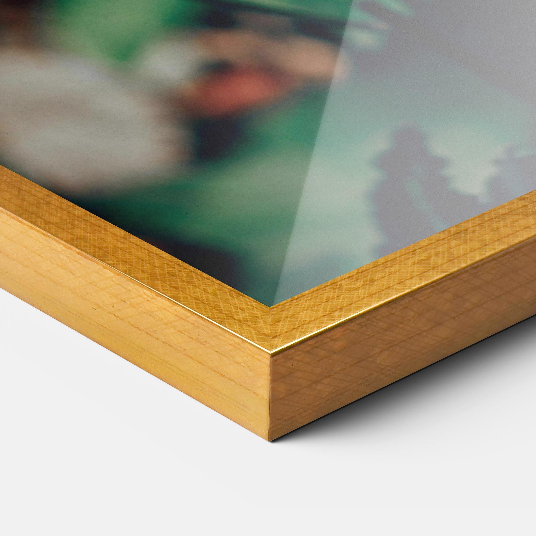 Gerahmte Poster White Red Orchid mockup 3