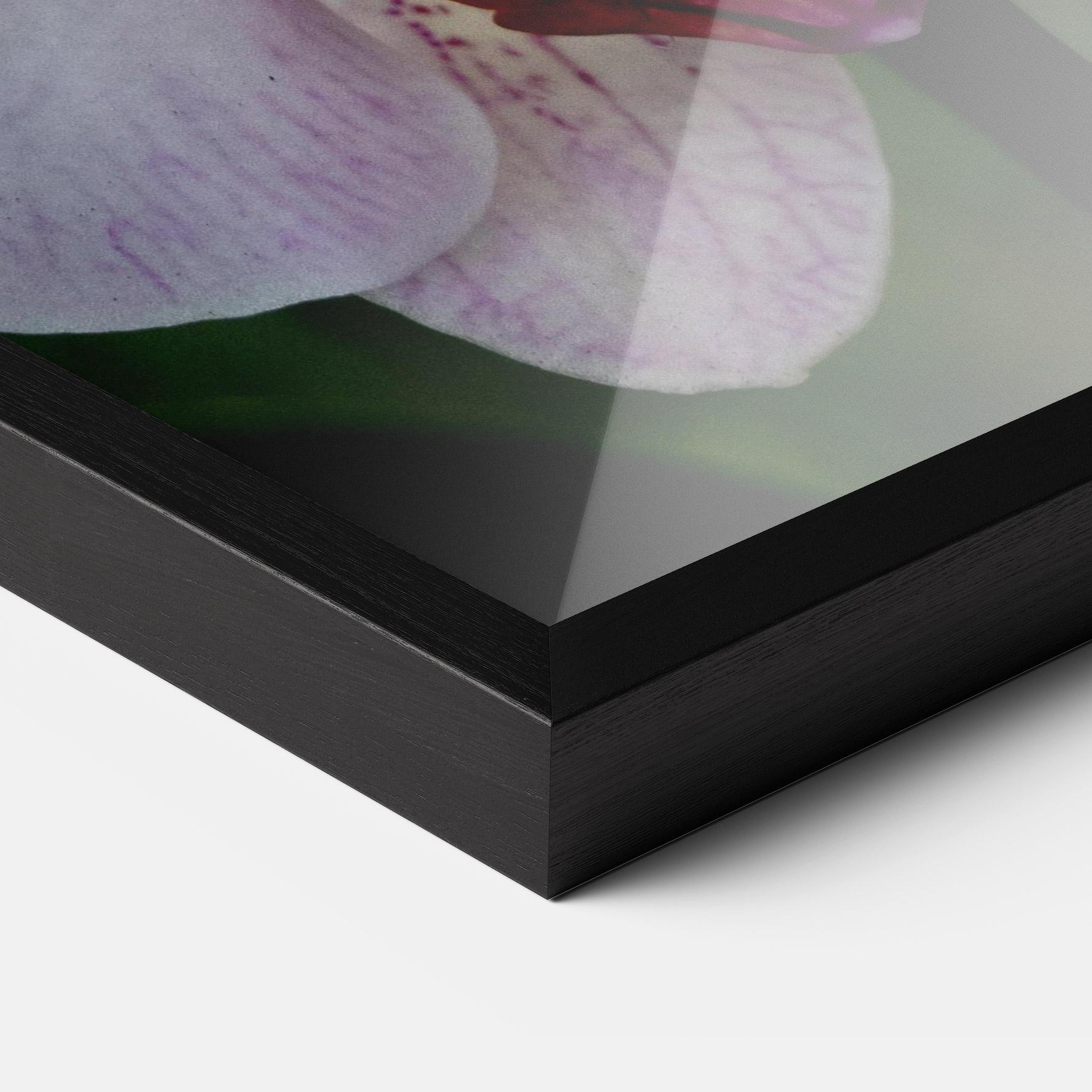 Gerahmte Poster Garden Light Purple Orchid mockup 3