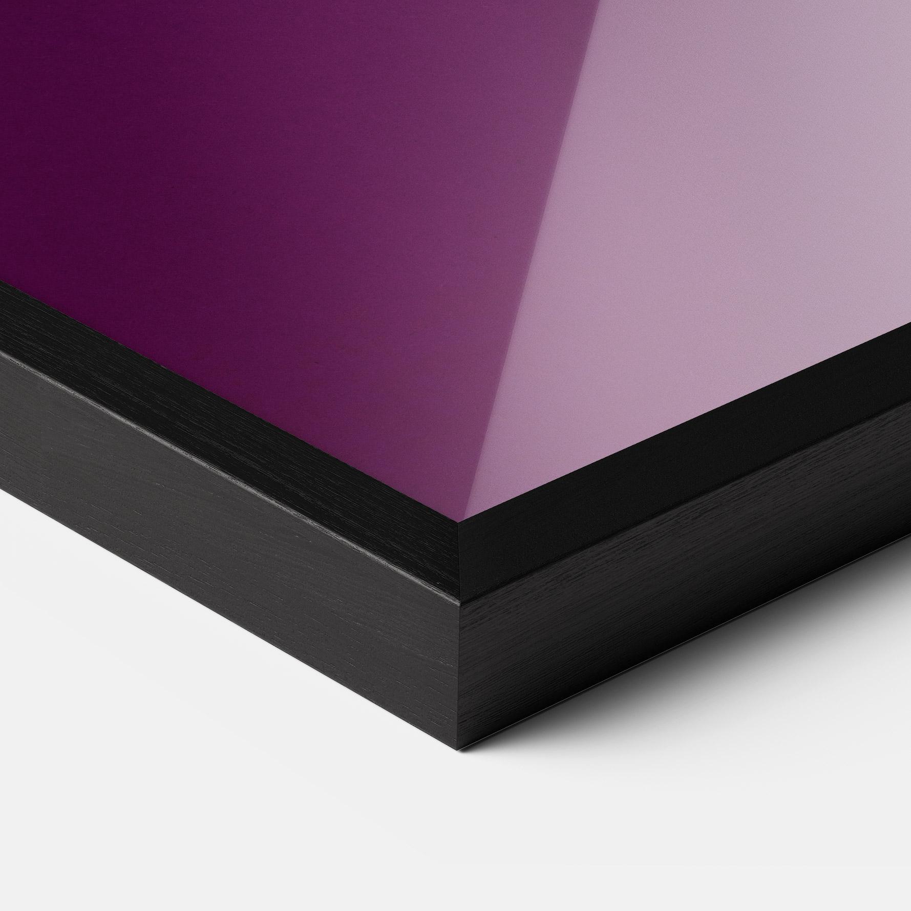 Gerahmte Poster Purple Orchid mockup 3