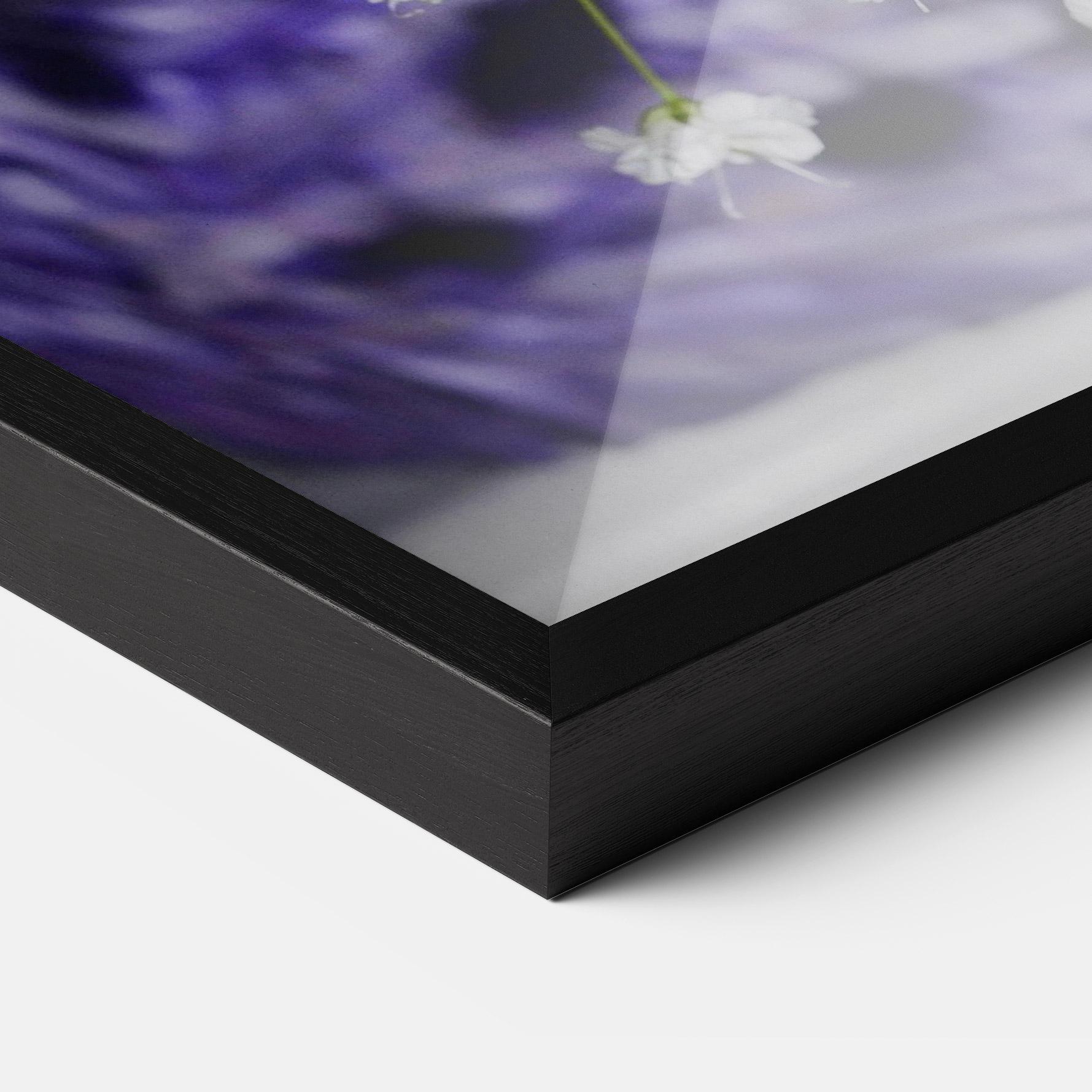 Gerahmte Poster Purple Orchids mockup 3