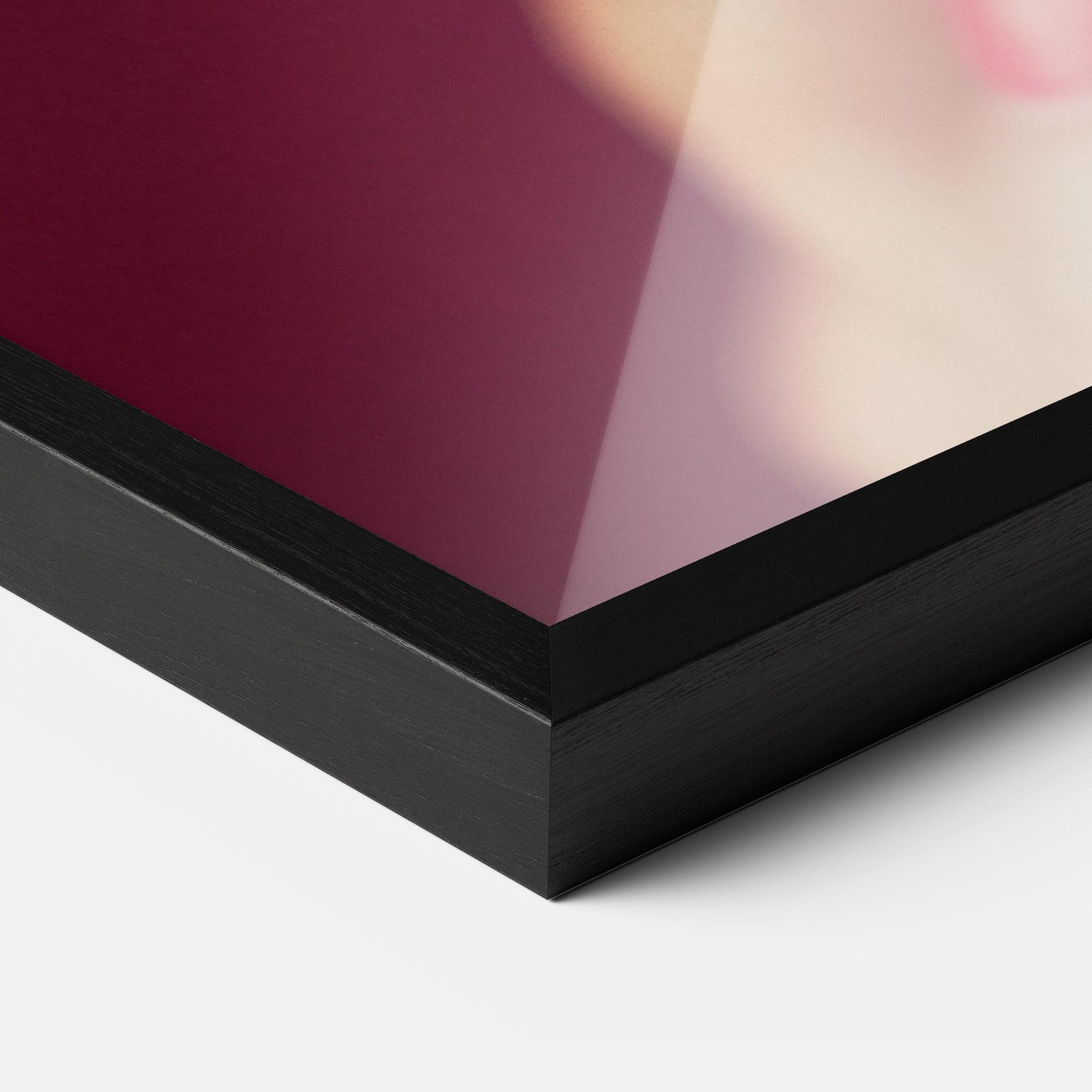 Gerahmte Poster Wet Orchid mockup 3