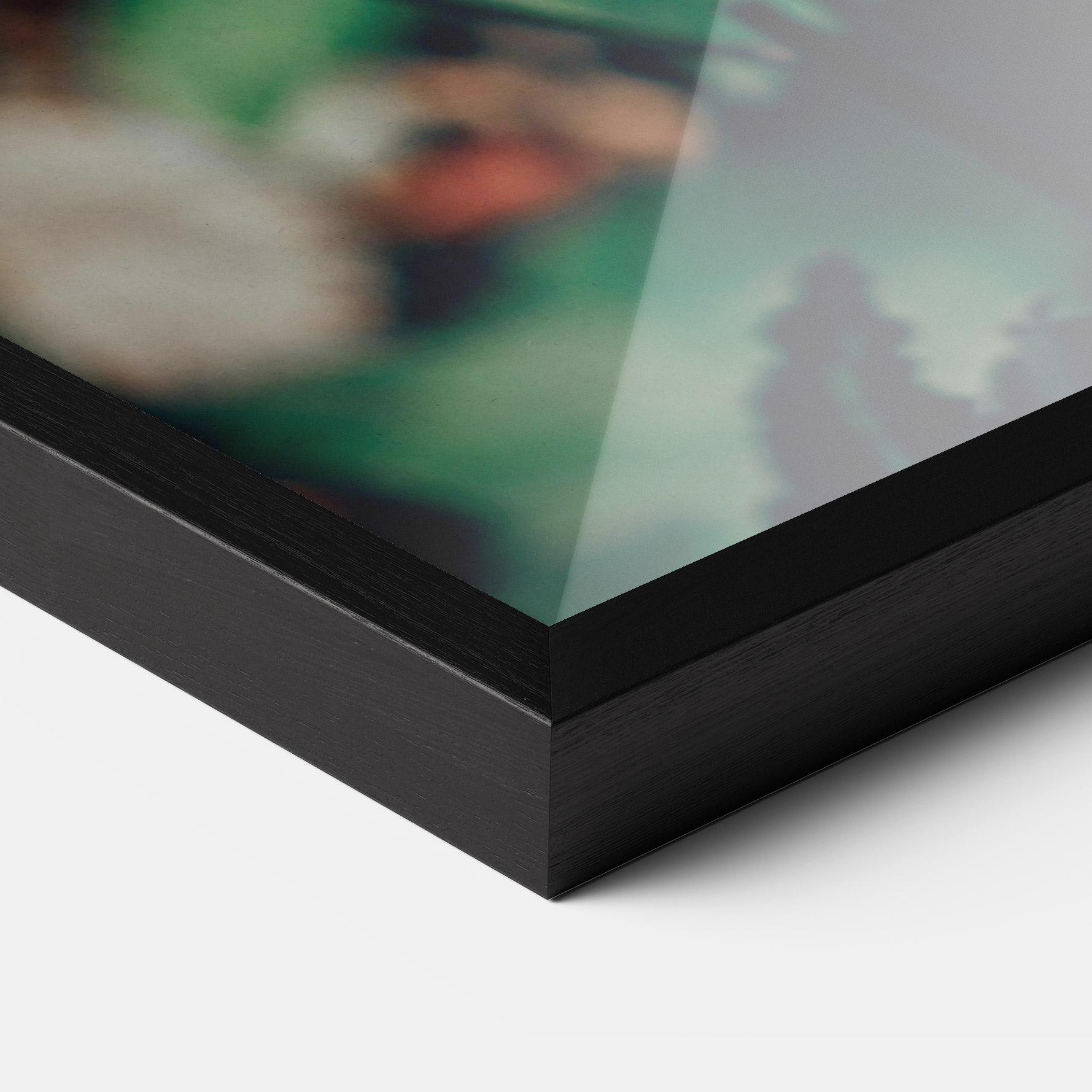 Gerahmte Poster White Red Orchid mockup 3