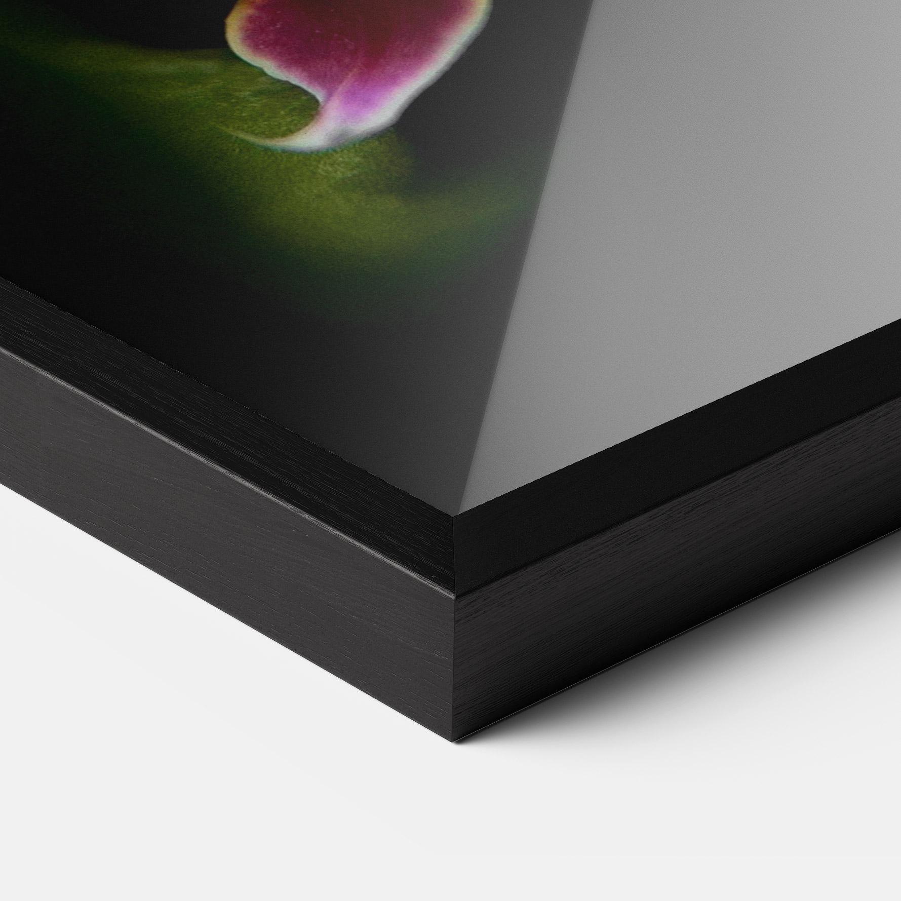 Gerahmte Poster Wild White Purple Orchid mockup 3