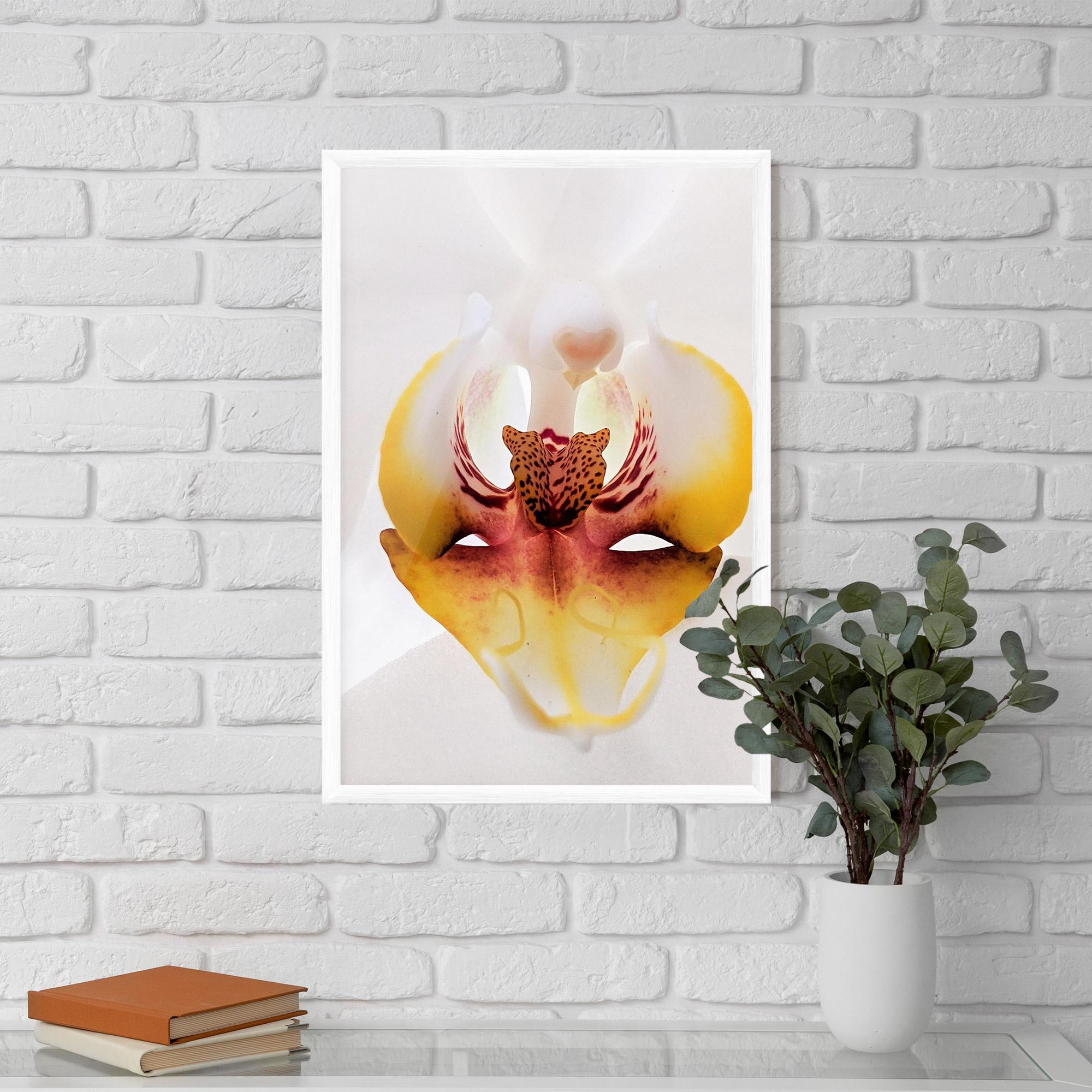 Gerahmte Poster Orchid Close Up mockup 5