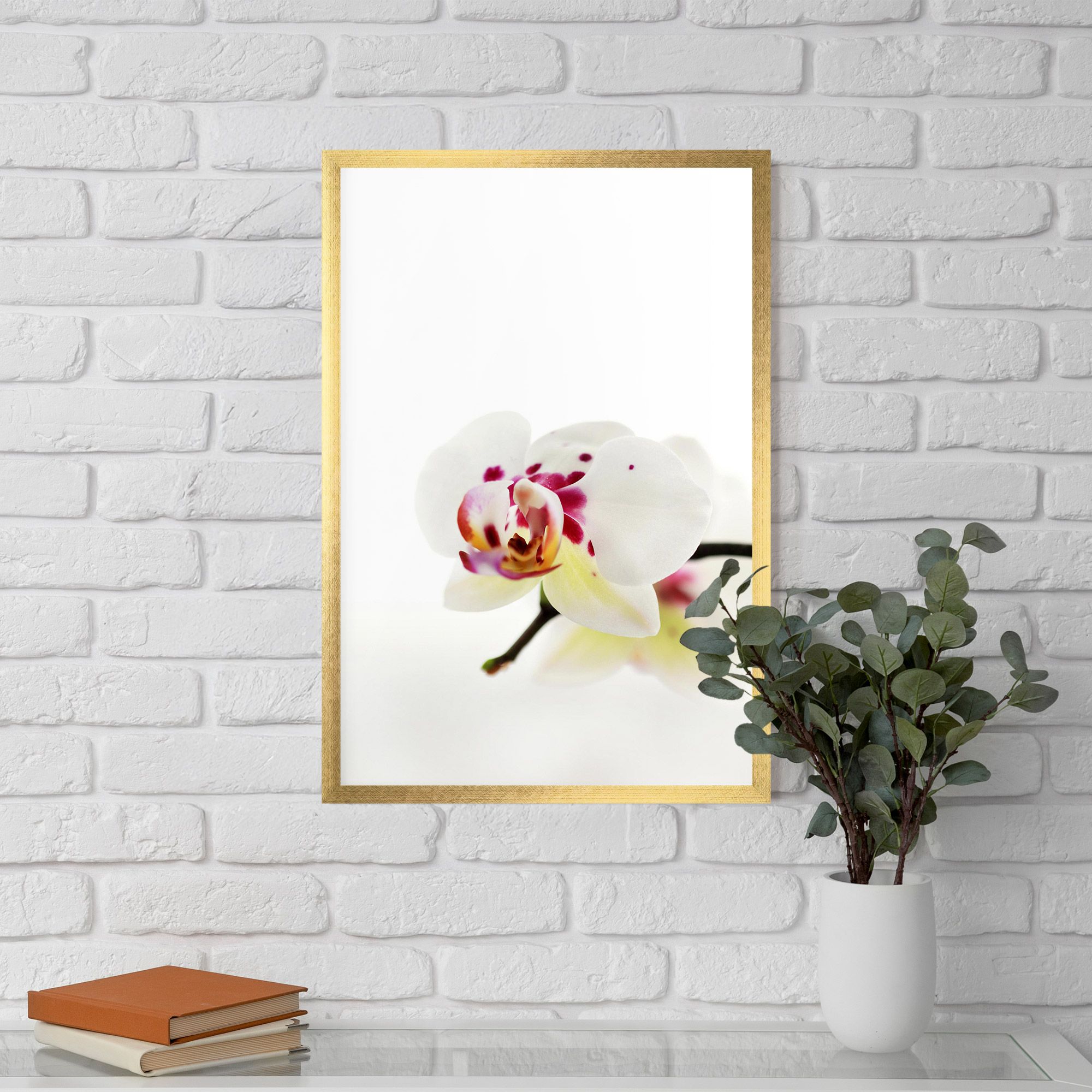 Clean White Orchid mockup 5