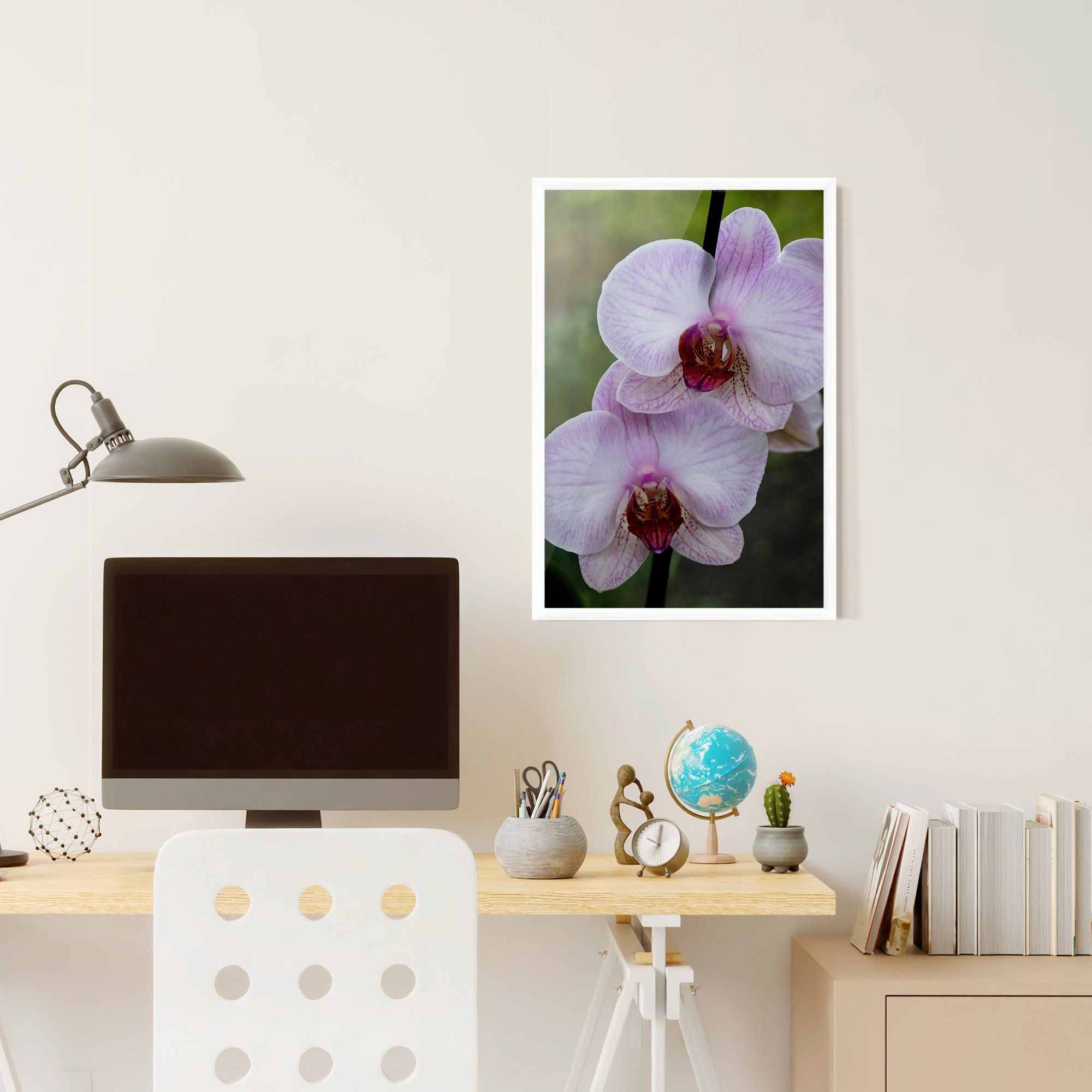 Garden Light Purple Orchid mockup 6