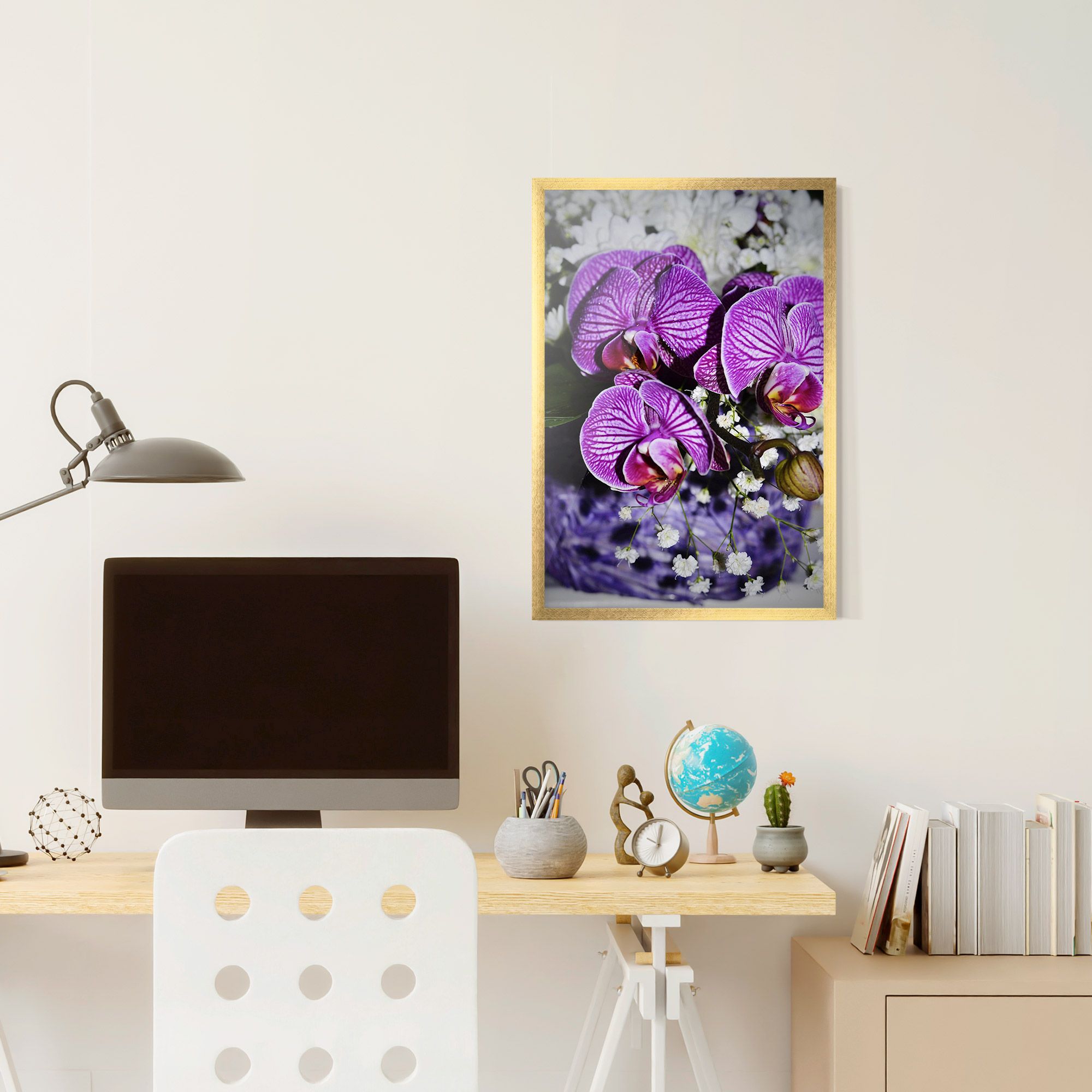 Purple Orchids mockup 6