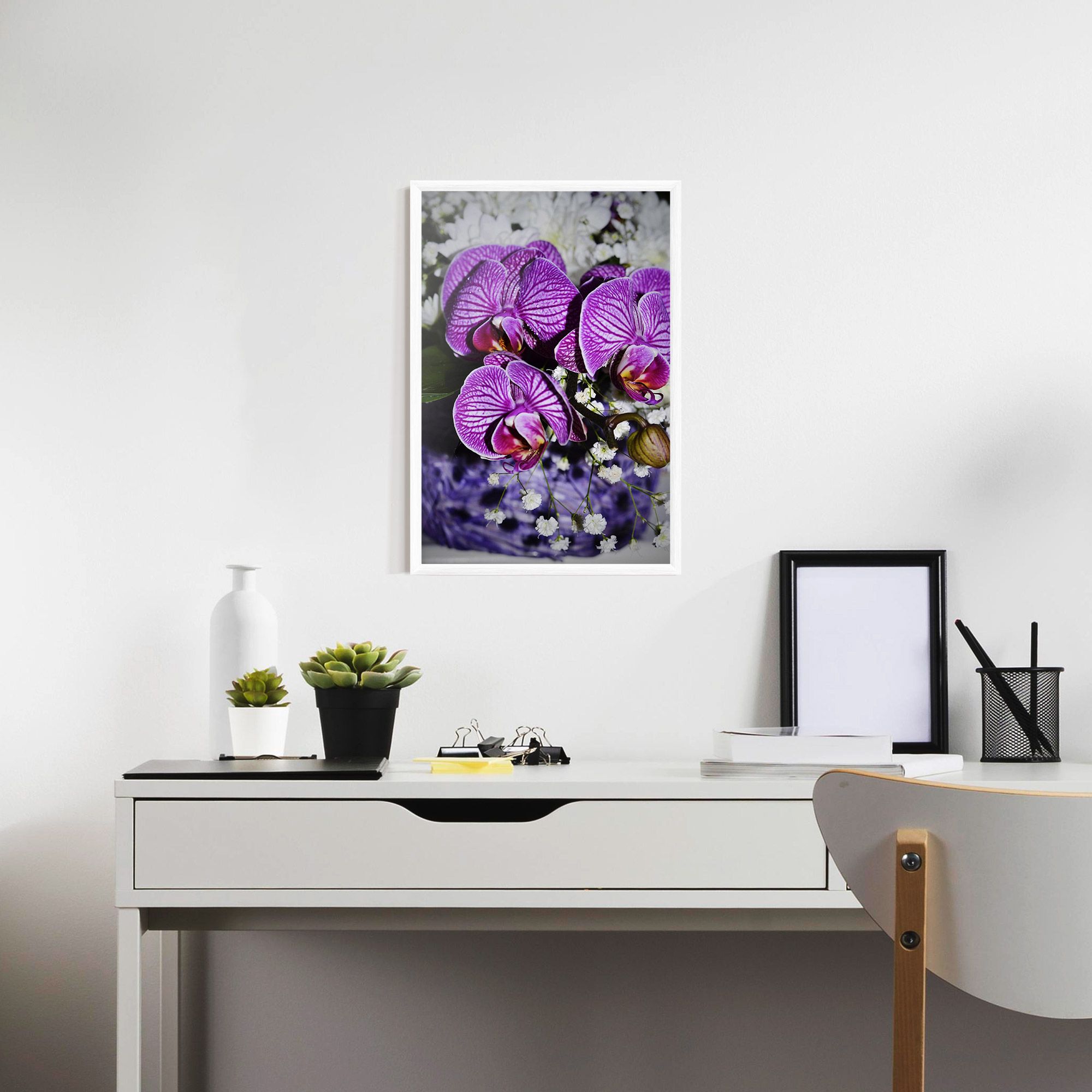 Purple Orchids mockup 7