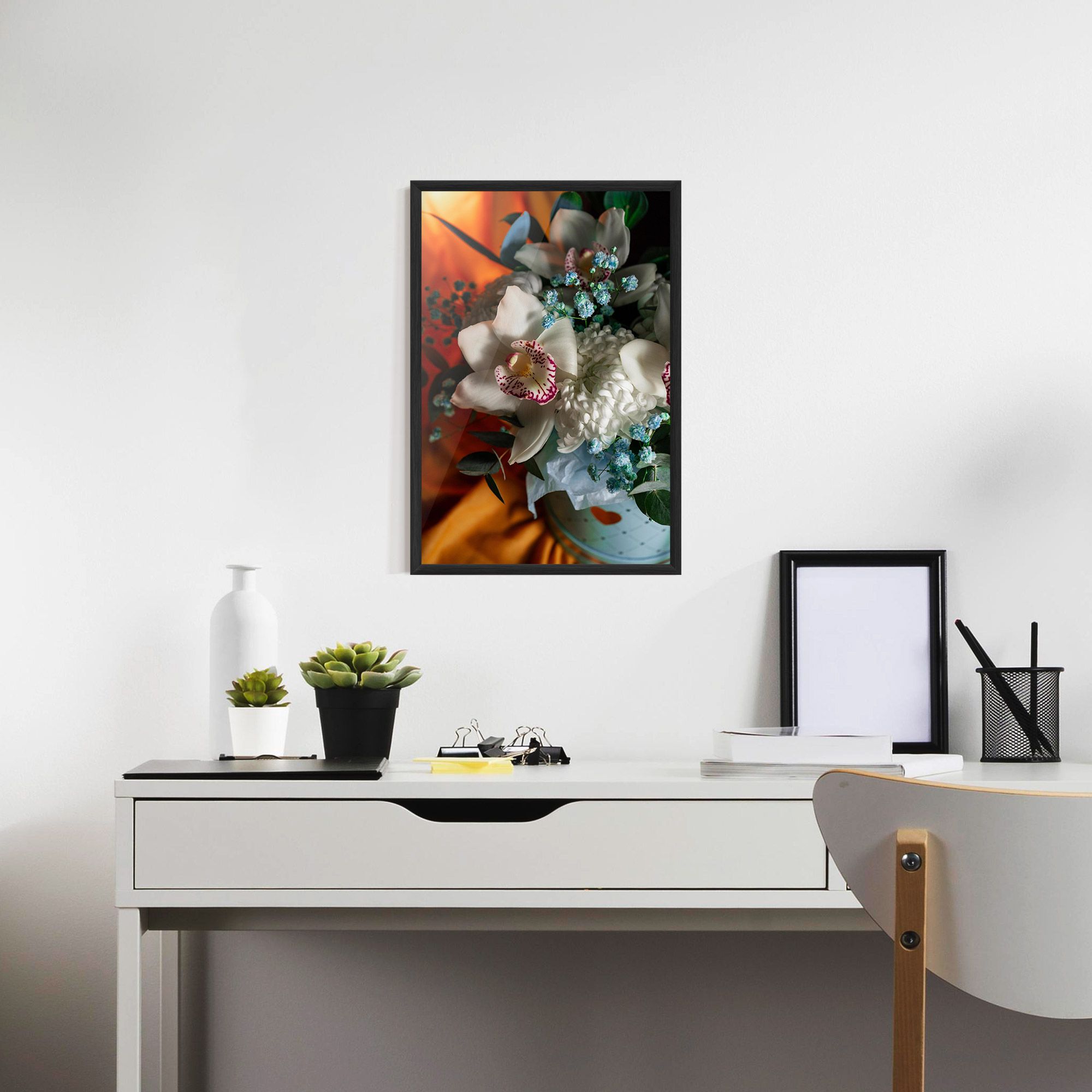 Orchid In Vase mockup 7