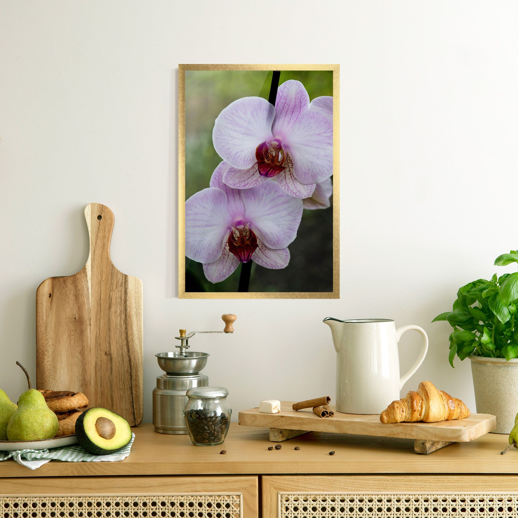 Garden Light Purple Orchid mockup 8