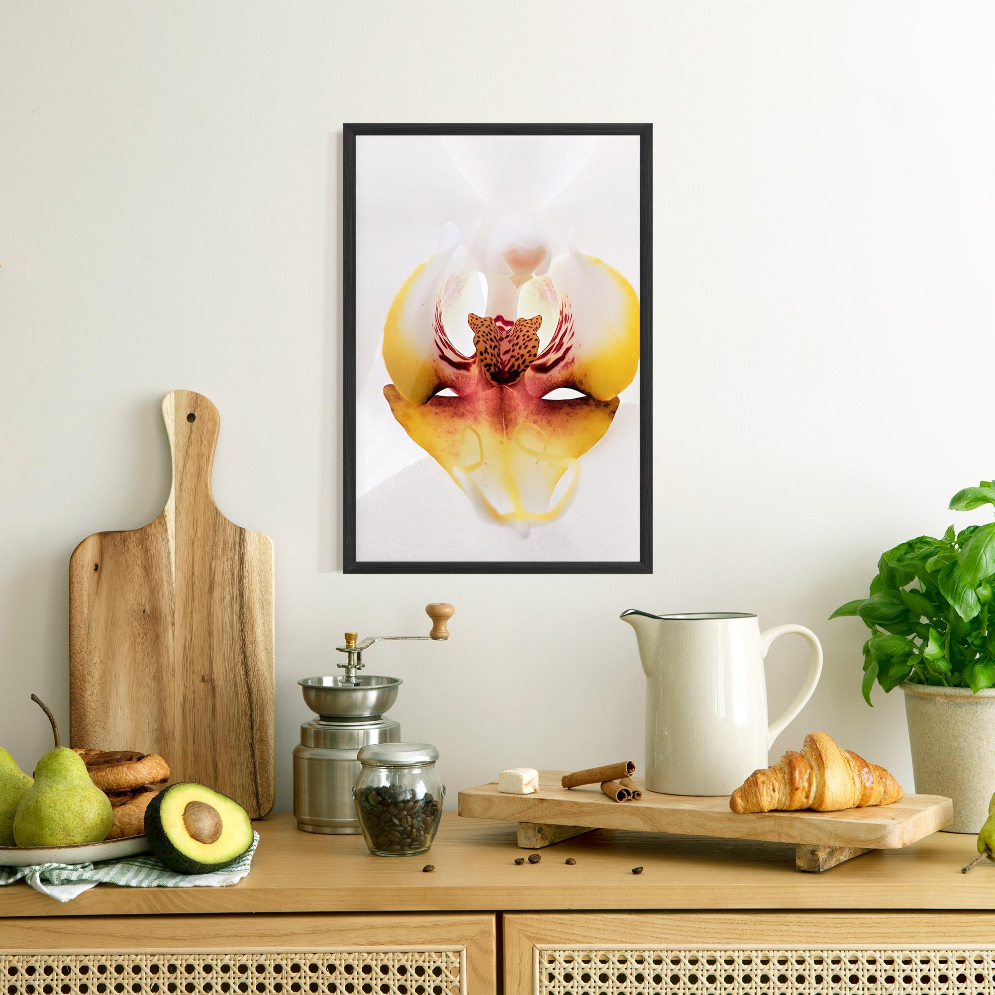 Gerahmte Poster Orchid Close Up mockup 8