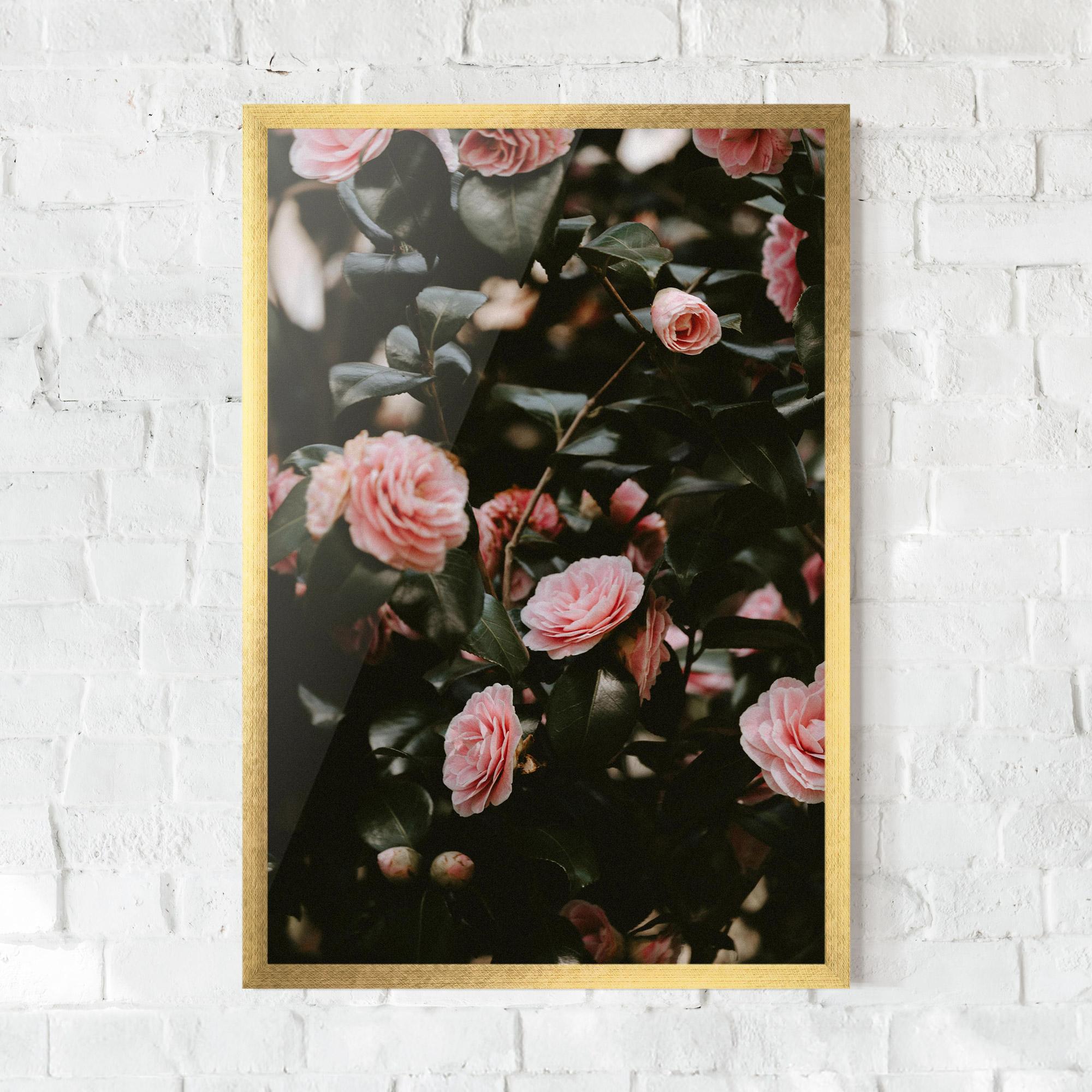 Gerahmte Poster Rose Tree mockup 0