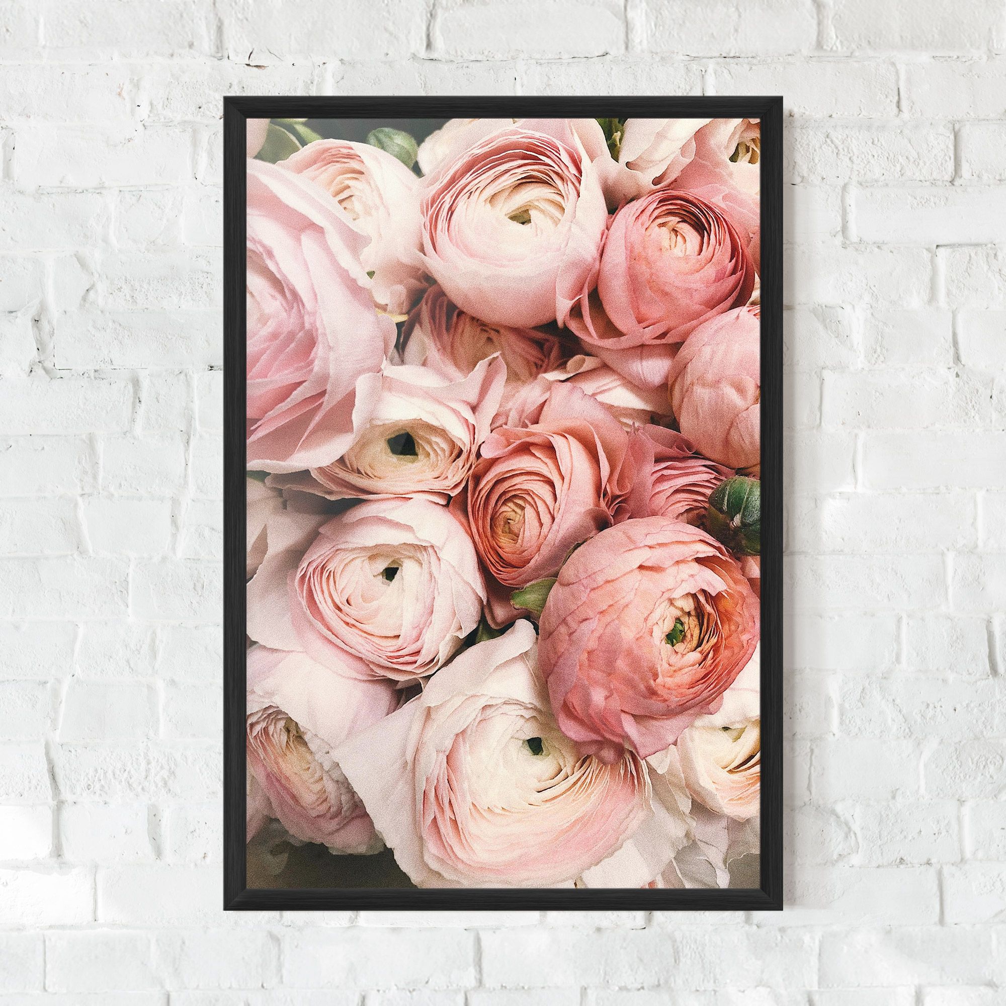Pink Rose Bouquet mockup 0