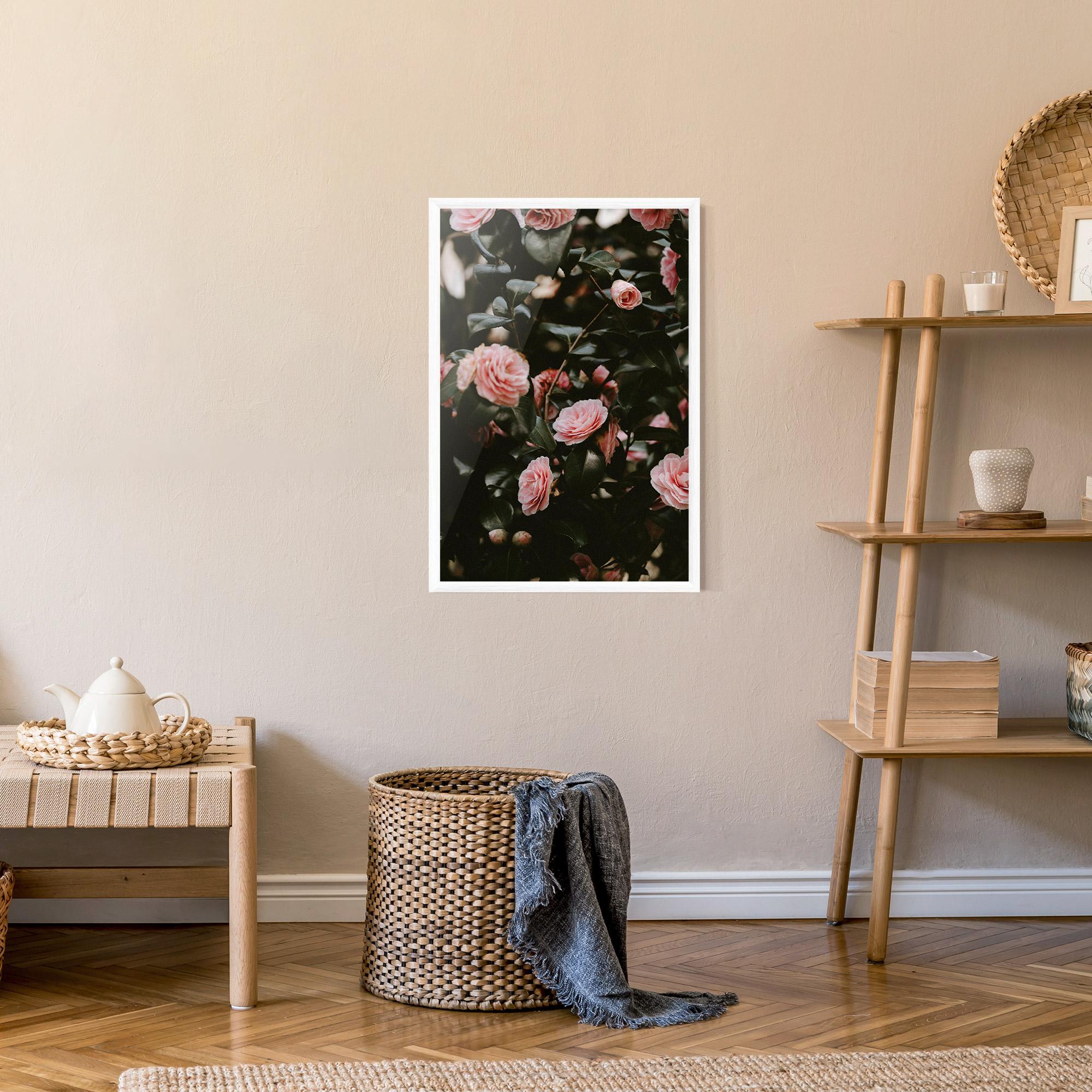 Gerahmte Poster Rose Tree mockup 9
