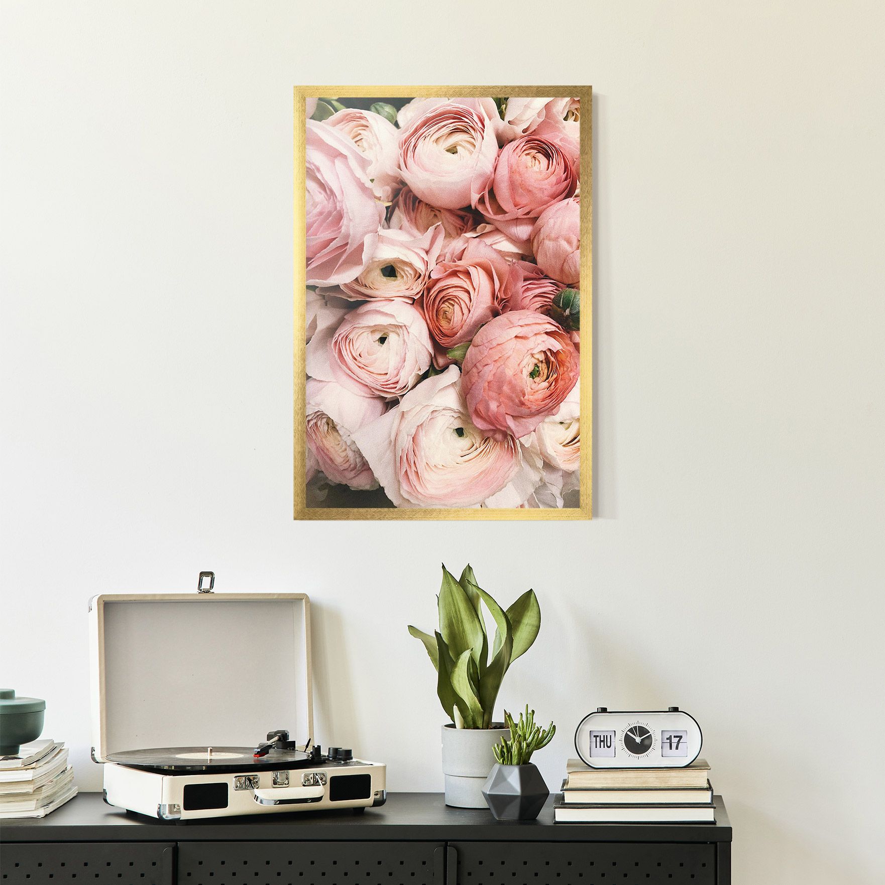 Pink Rose Bouquet mockup 2