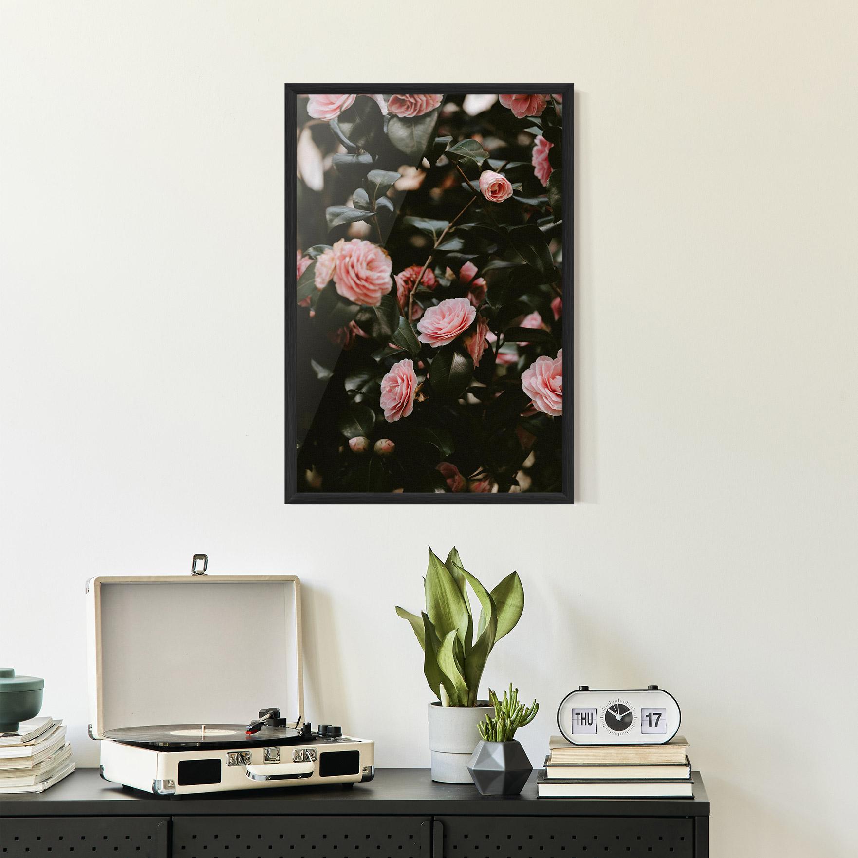 Gerahmte Poster Rose Tree mockup 2