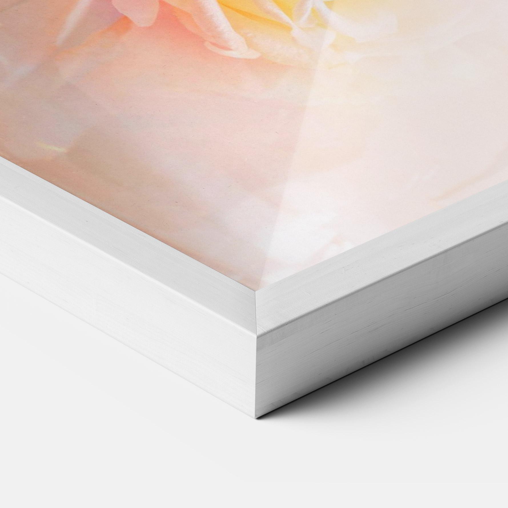 Gerahmte Poster Pastel Color Roses mockup 3