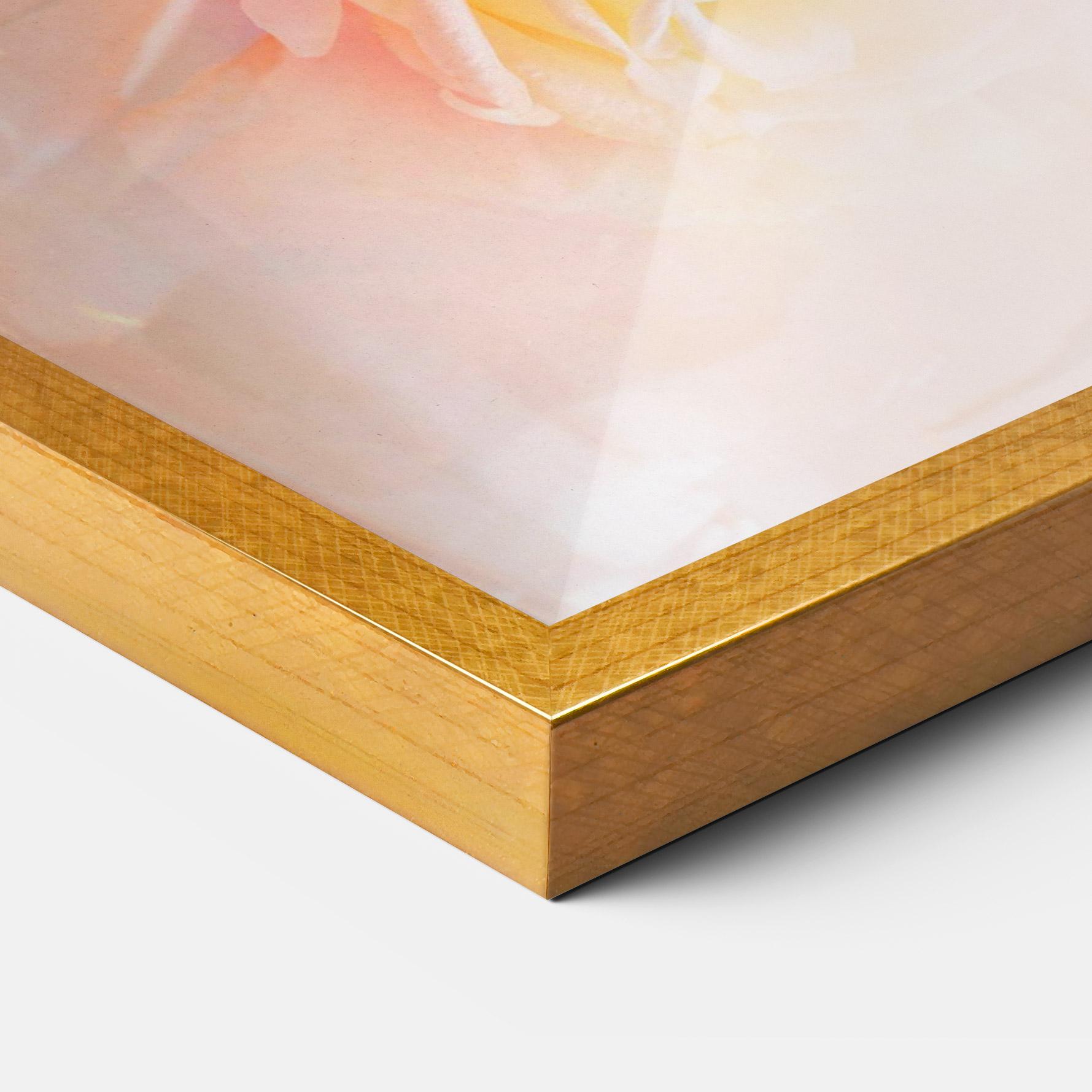 Gerahmte Poster Pastel Color Roses mockup 3