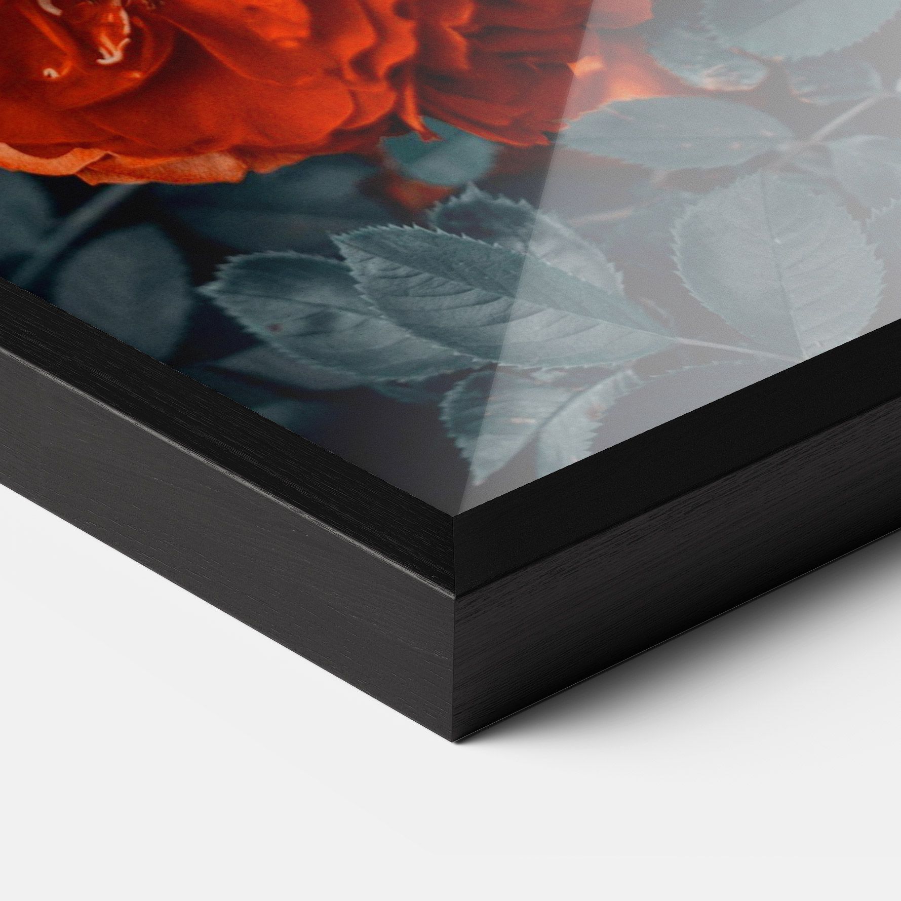 Bright Red Rose mockup 3