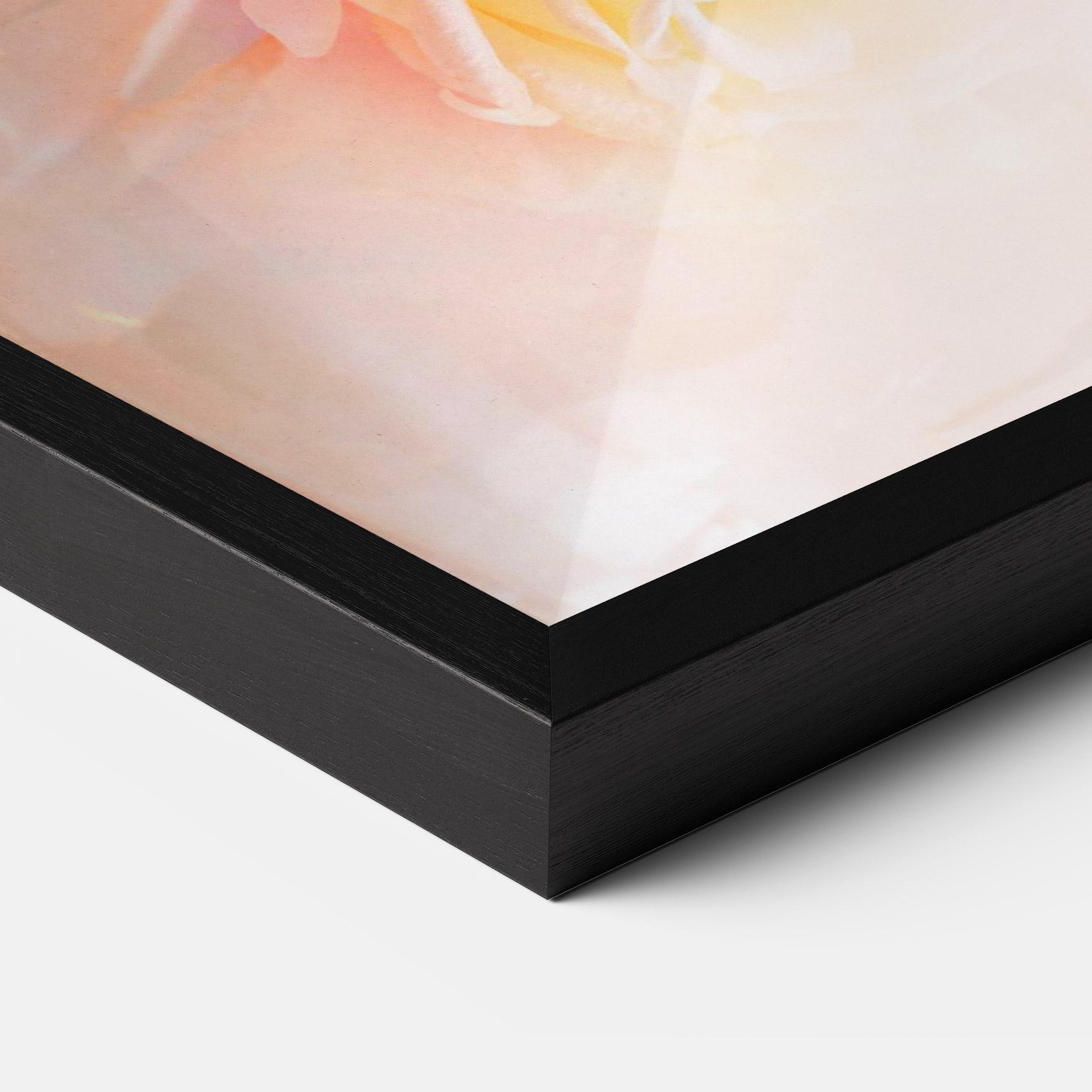 Gerahmte Poster Pastel Color Roses mockup 3