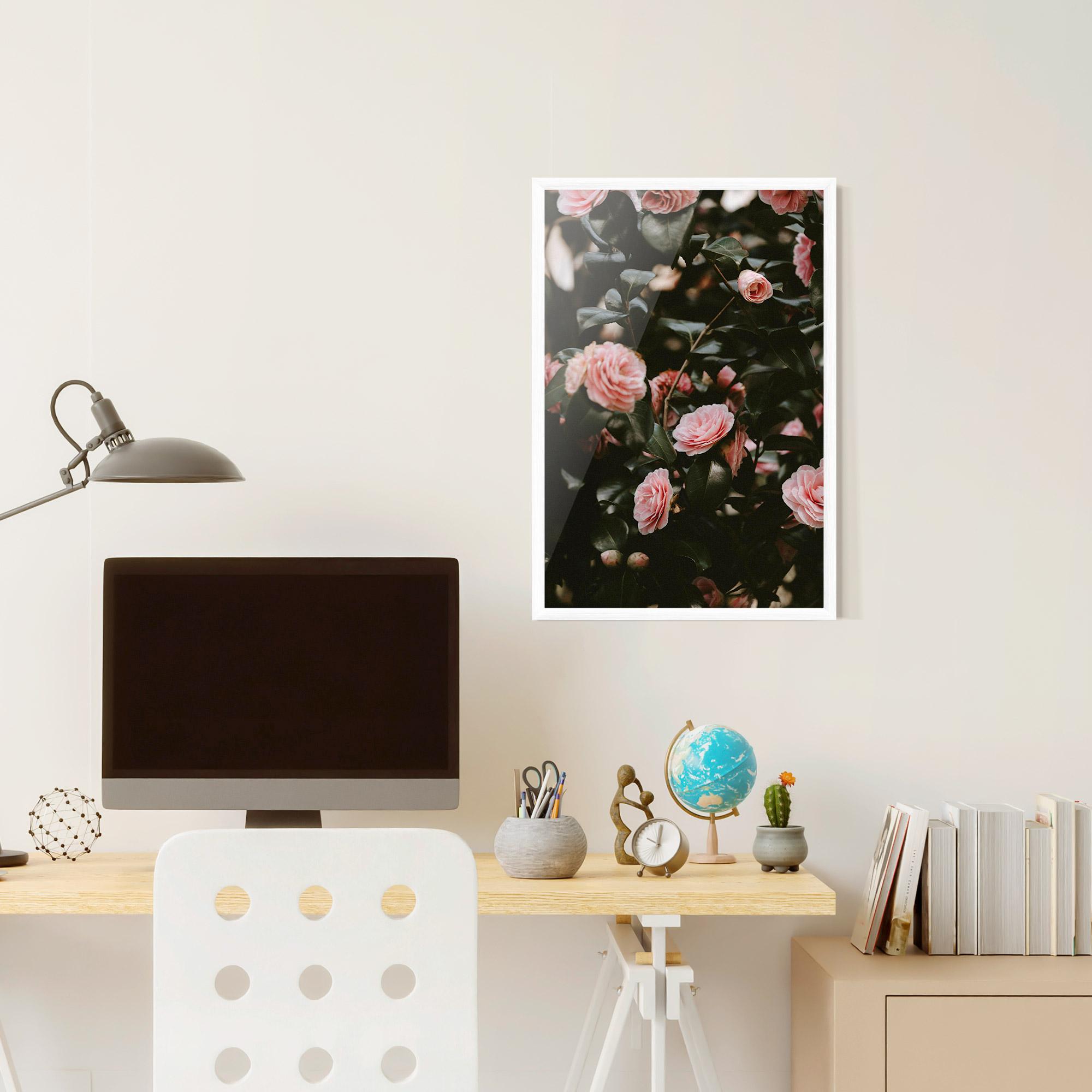 Gerahmte Poster Rose Tree mockup 6