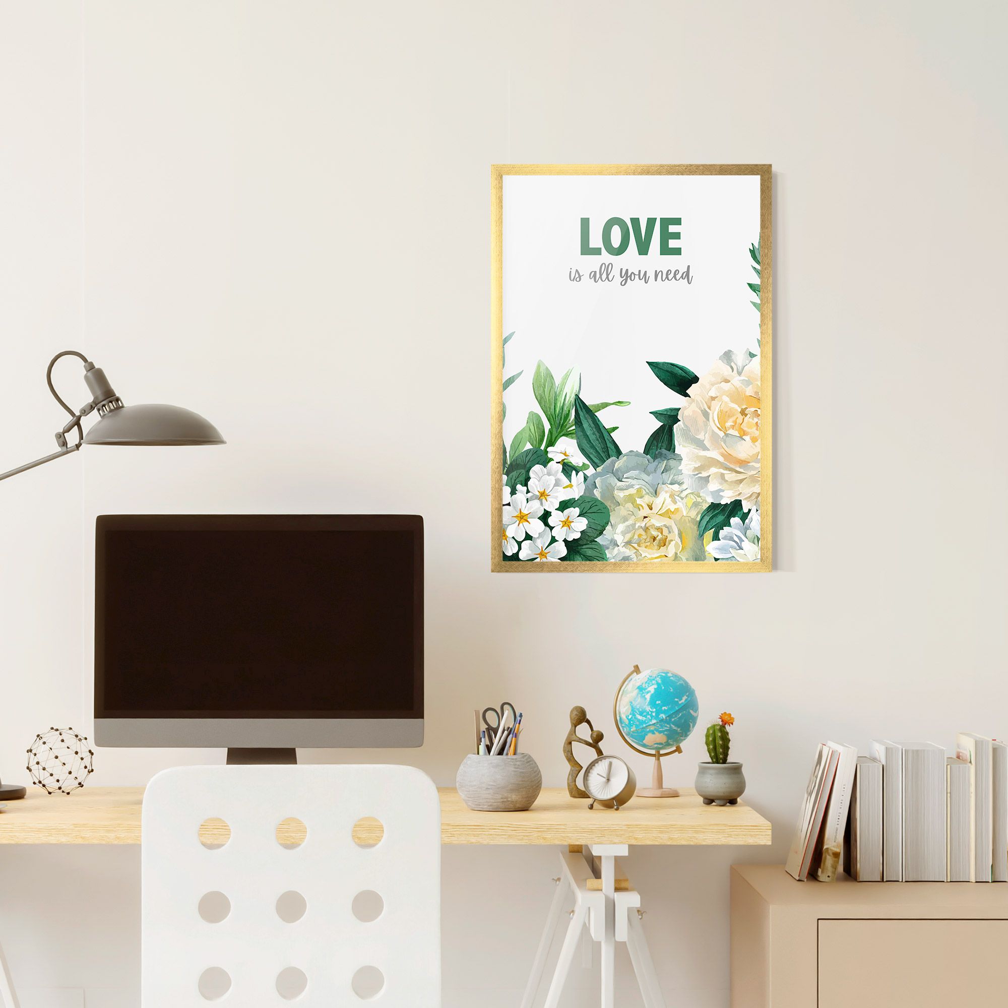 Green Rose Love mockup 6