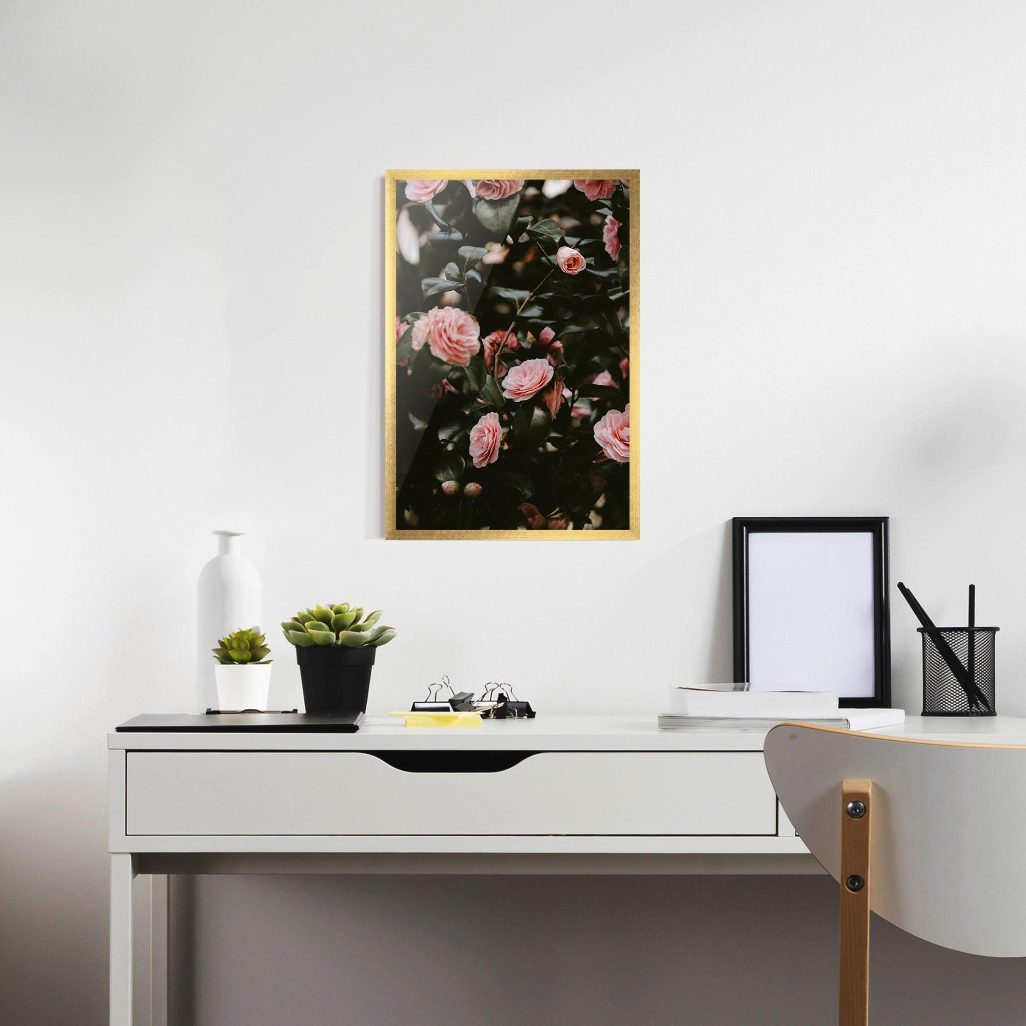 Gerahmte Poster Rose Tree mockup 7