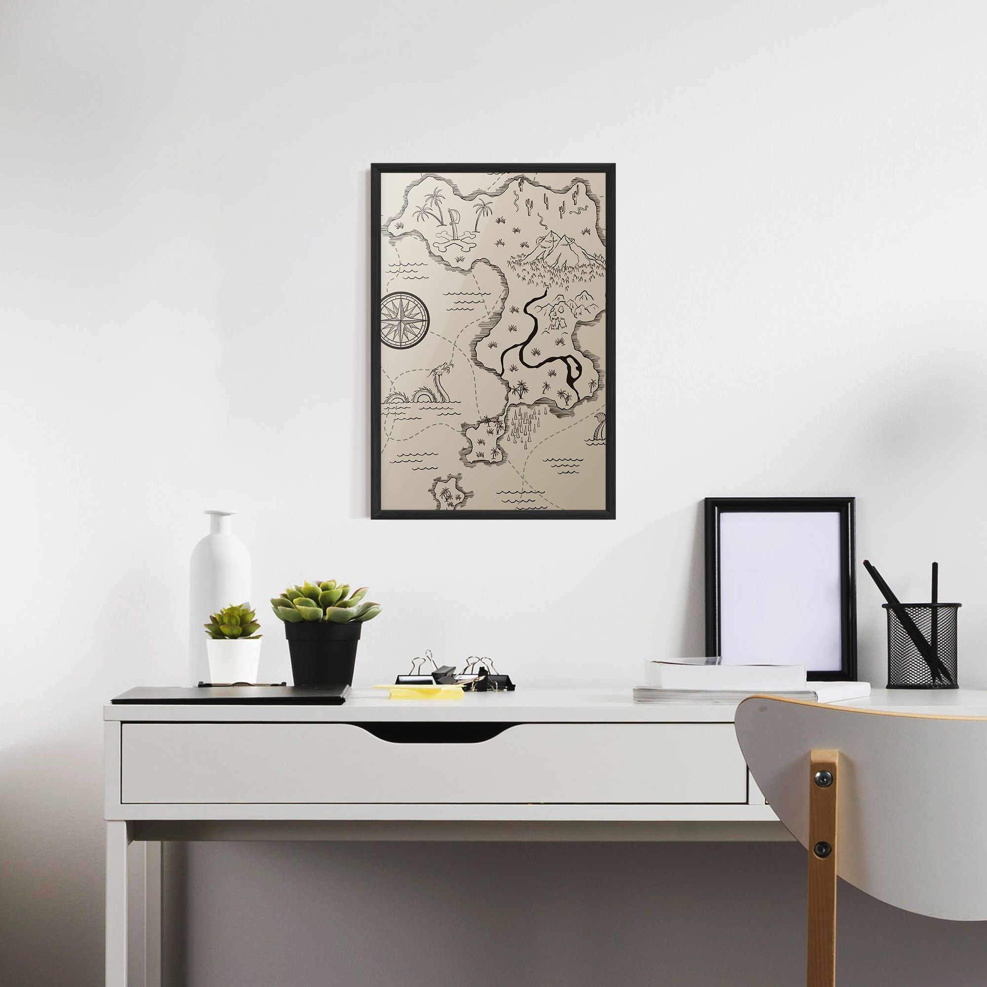 Cream Island Map mockup 7