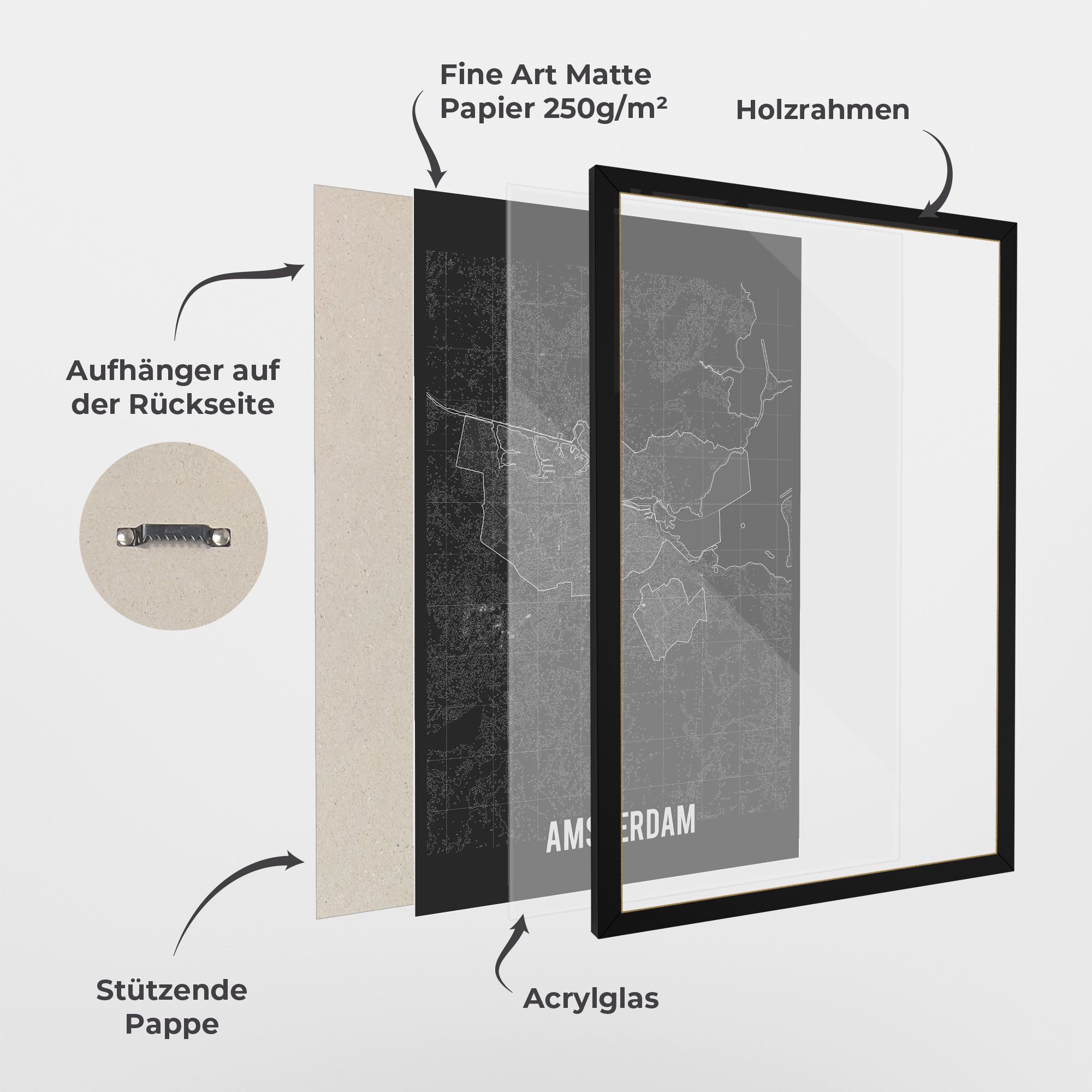 Amsterdam Grey Map mockup 1