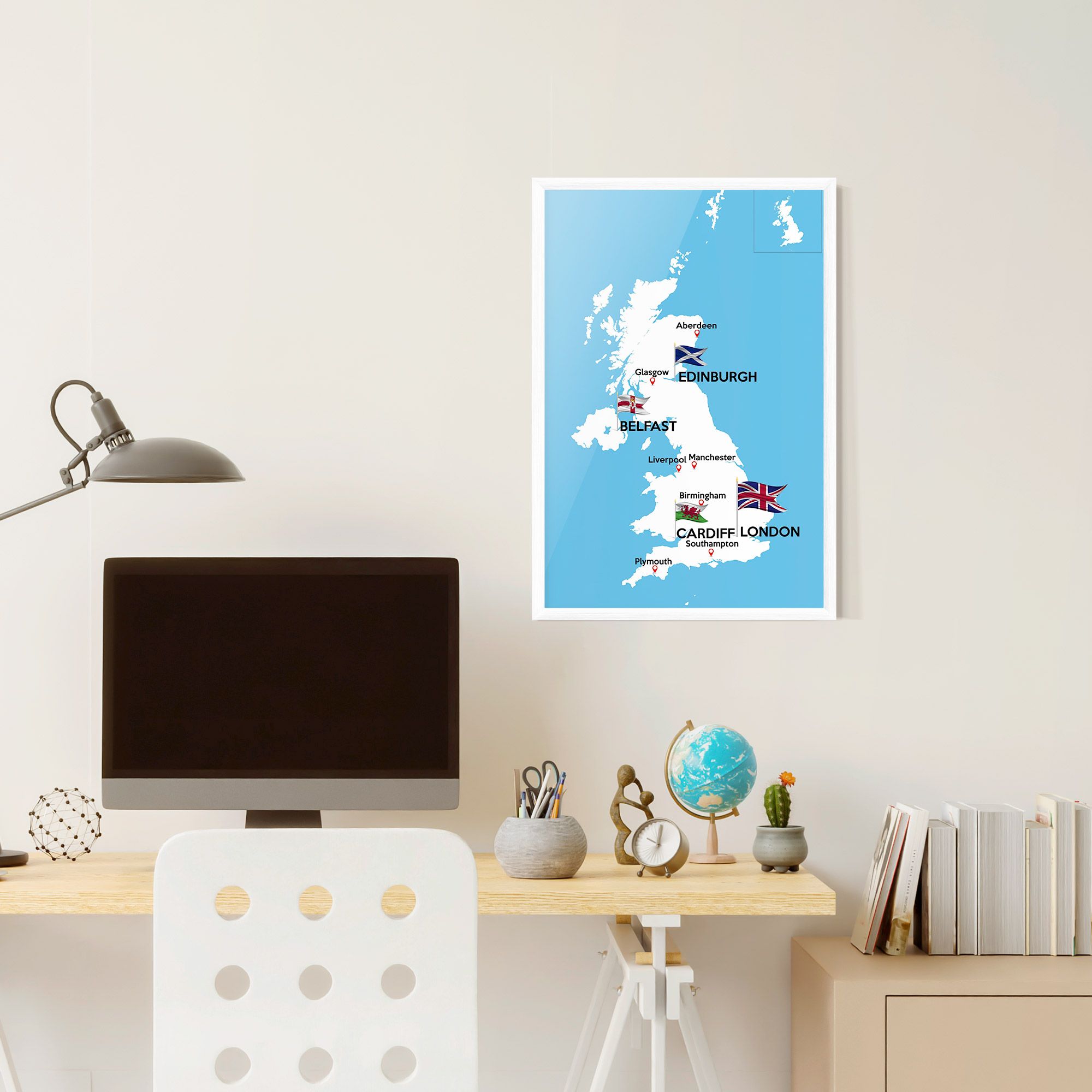 England Map mockup 6