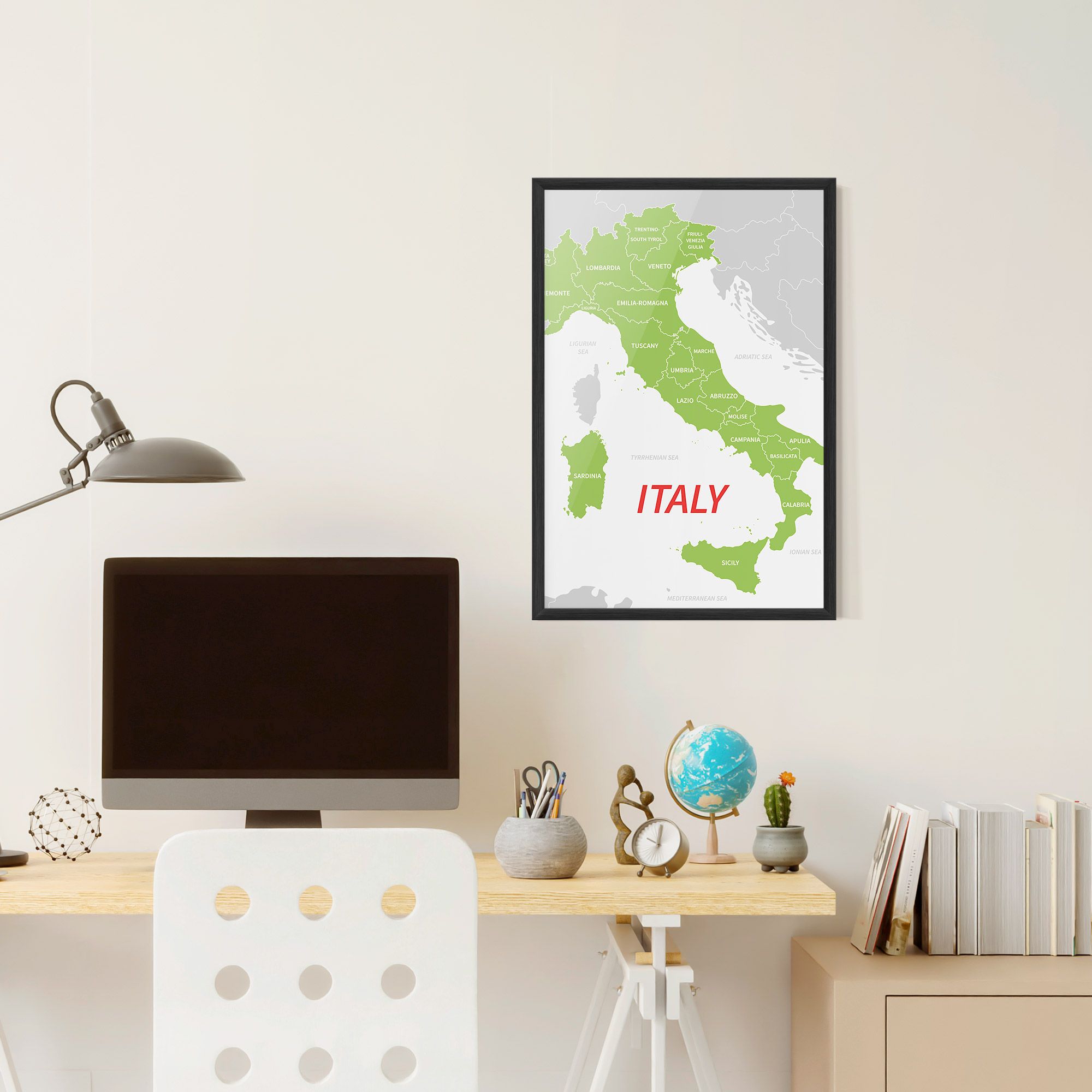 Italy Green Map mockup 6