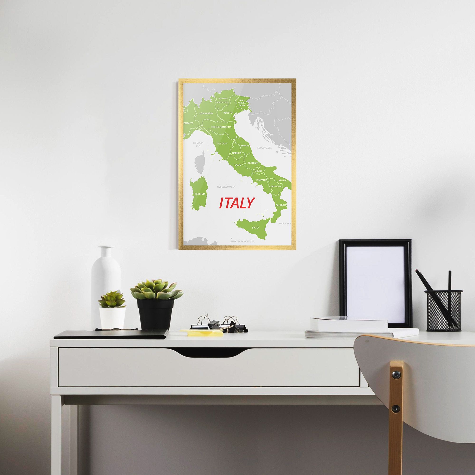 Italy Green Map mockup 7