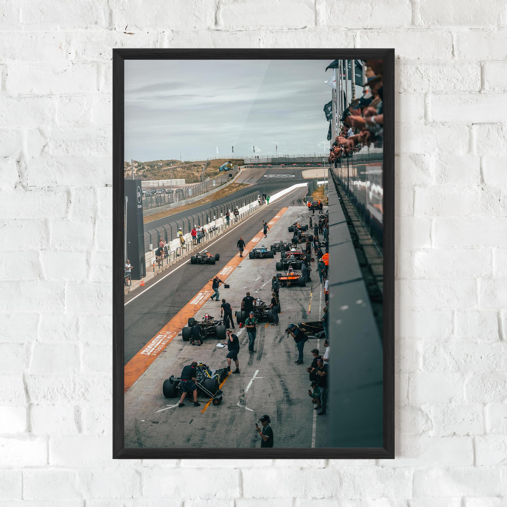 Gerahmte Poster Fromula 1 Cars mockup 0